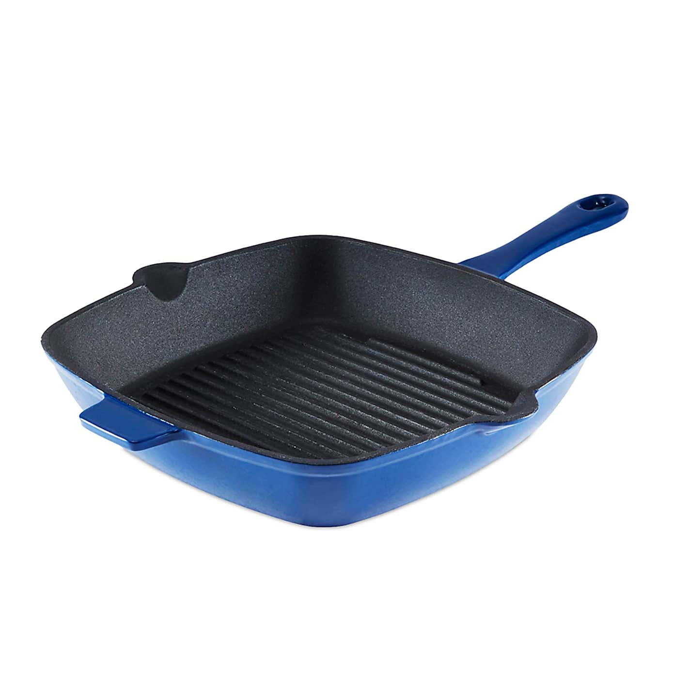 Barbary & Oak Cast Iron Grill Pan, 23cm