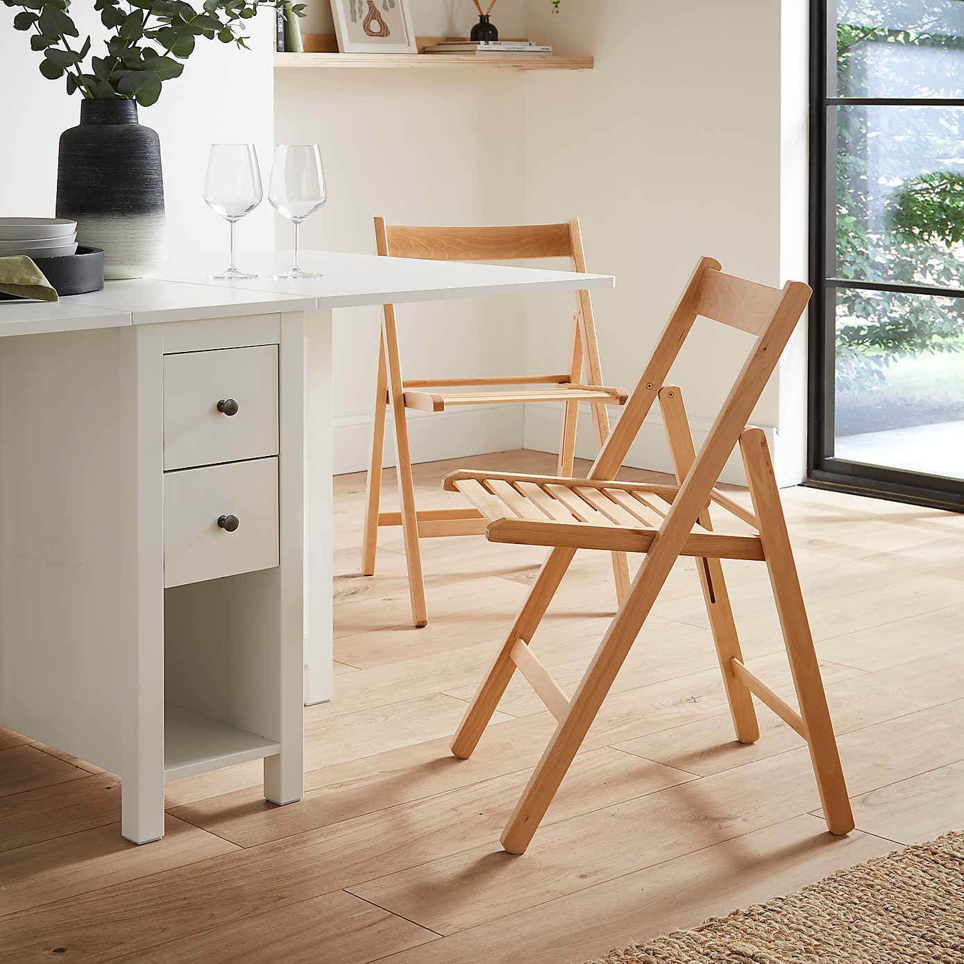 Bessie Wooden Folding Chair