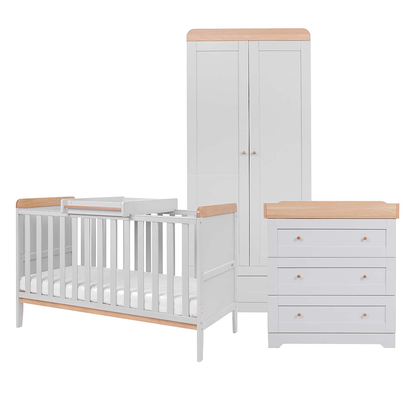 Tutti Bambini Rio 3 Piece Nursery Furniture Set