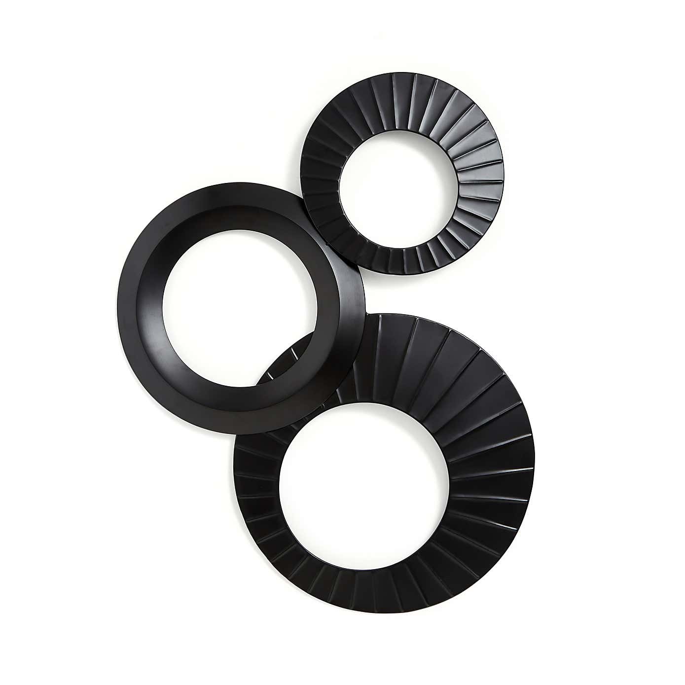 Amazonica Circles Indoor Outdoor Metal Wall Art