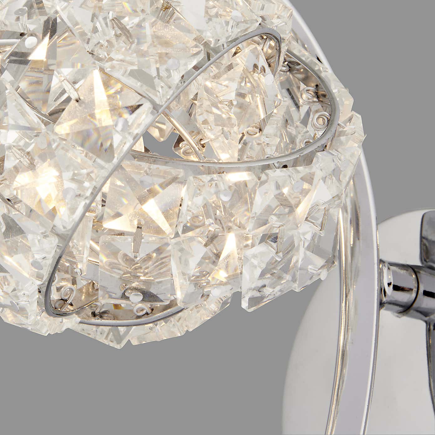 Cecilie Glass Wall Light