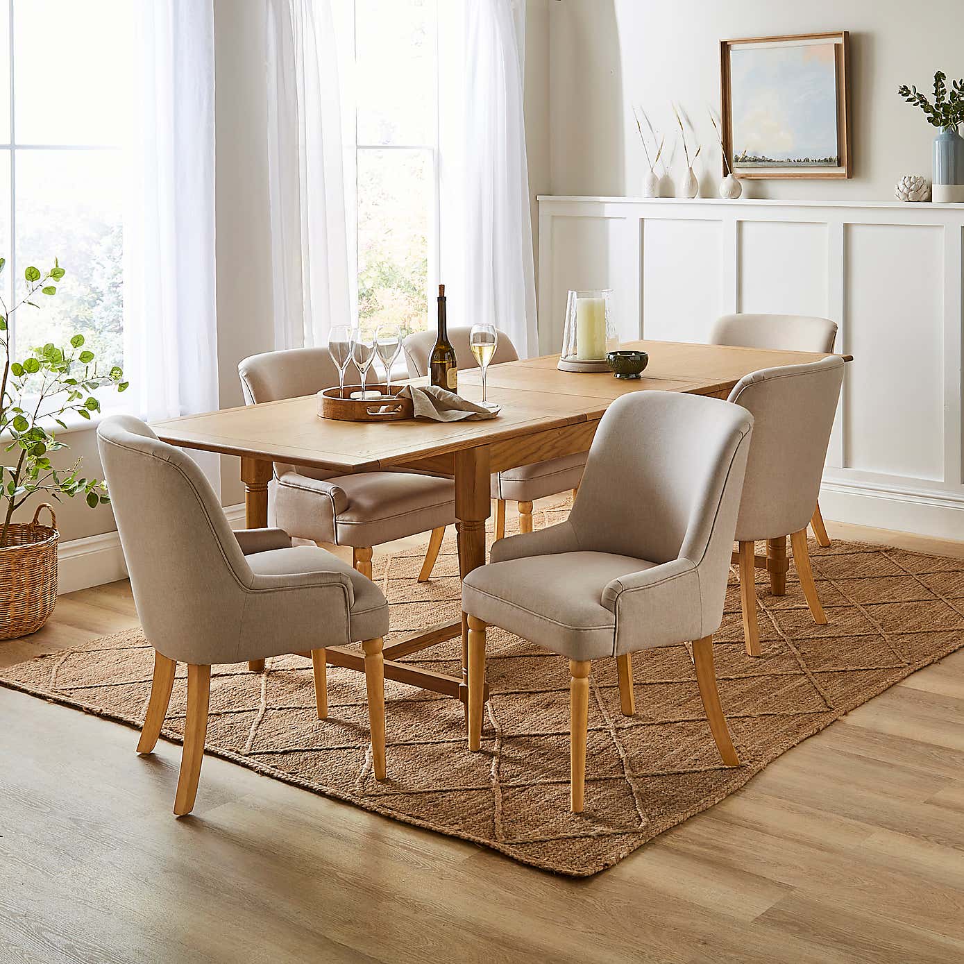 Beatrice Dining Chair, Fabric