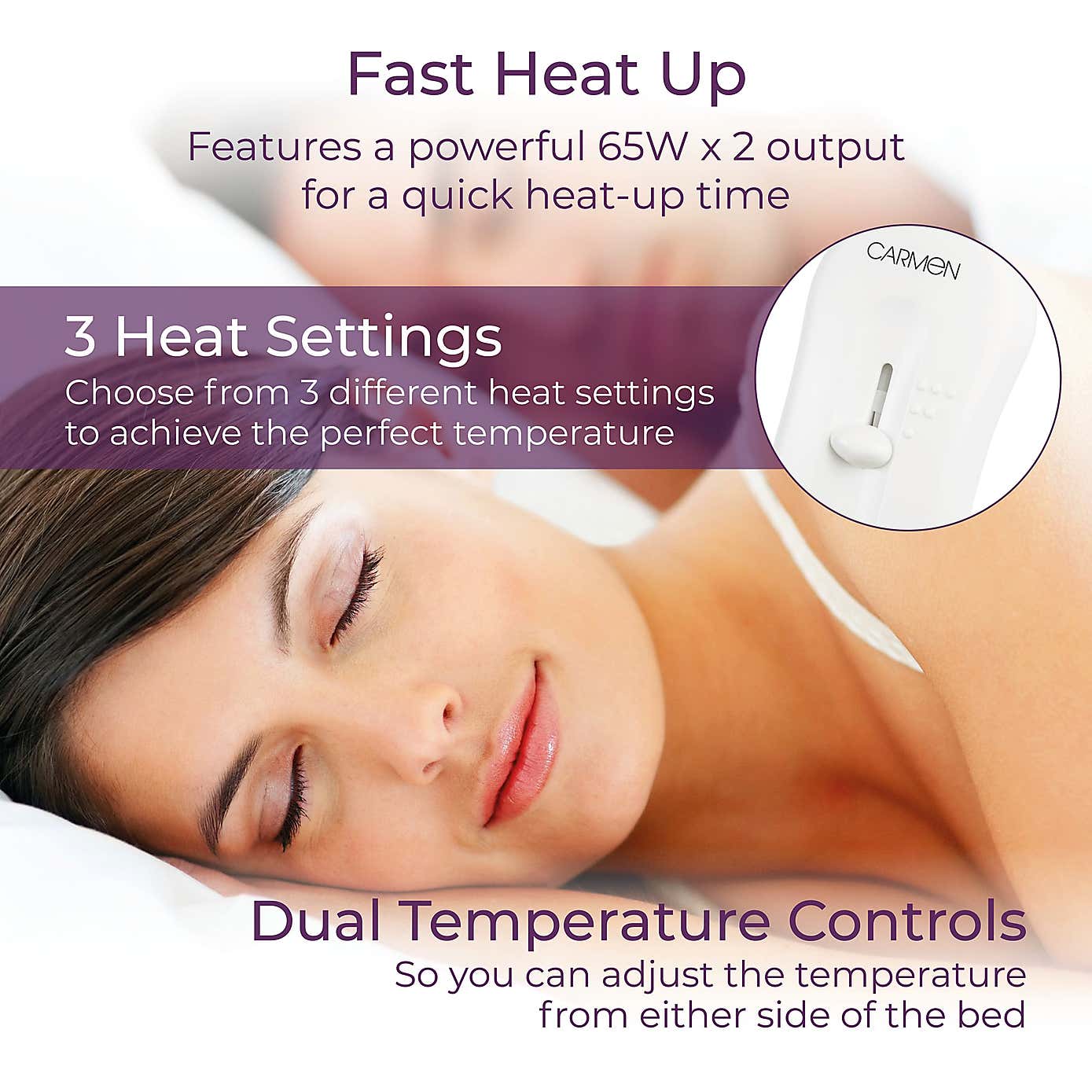 Carmen Fitted Electric Blanket