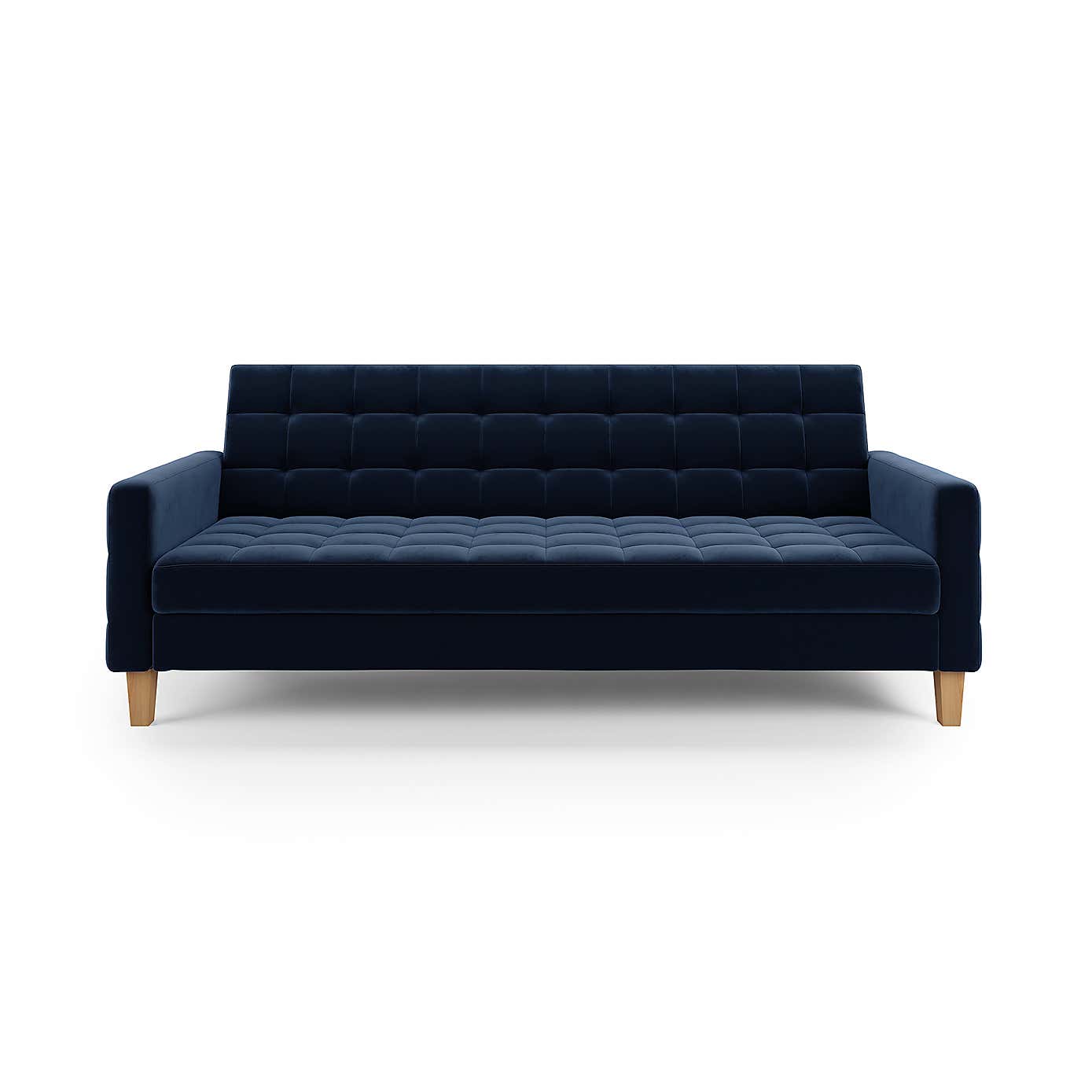 Harlow Velvet Storage Double Sofa Bed