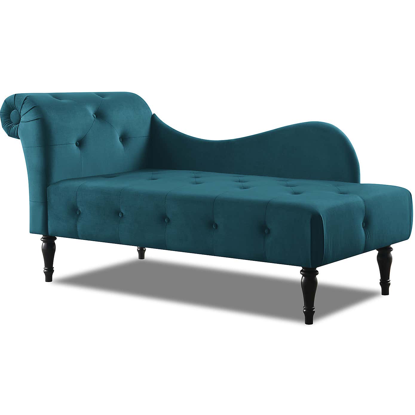Wisteria Velvet Chaise Lounge