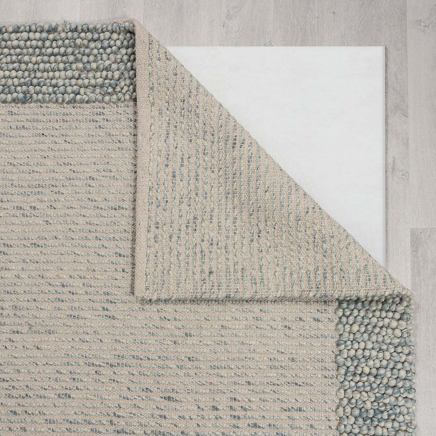 Pebble Wool Border Rug