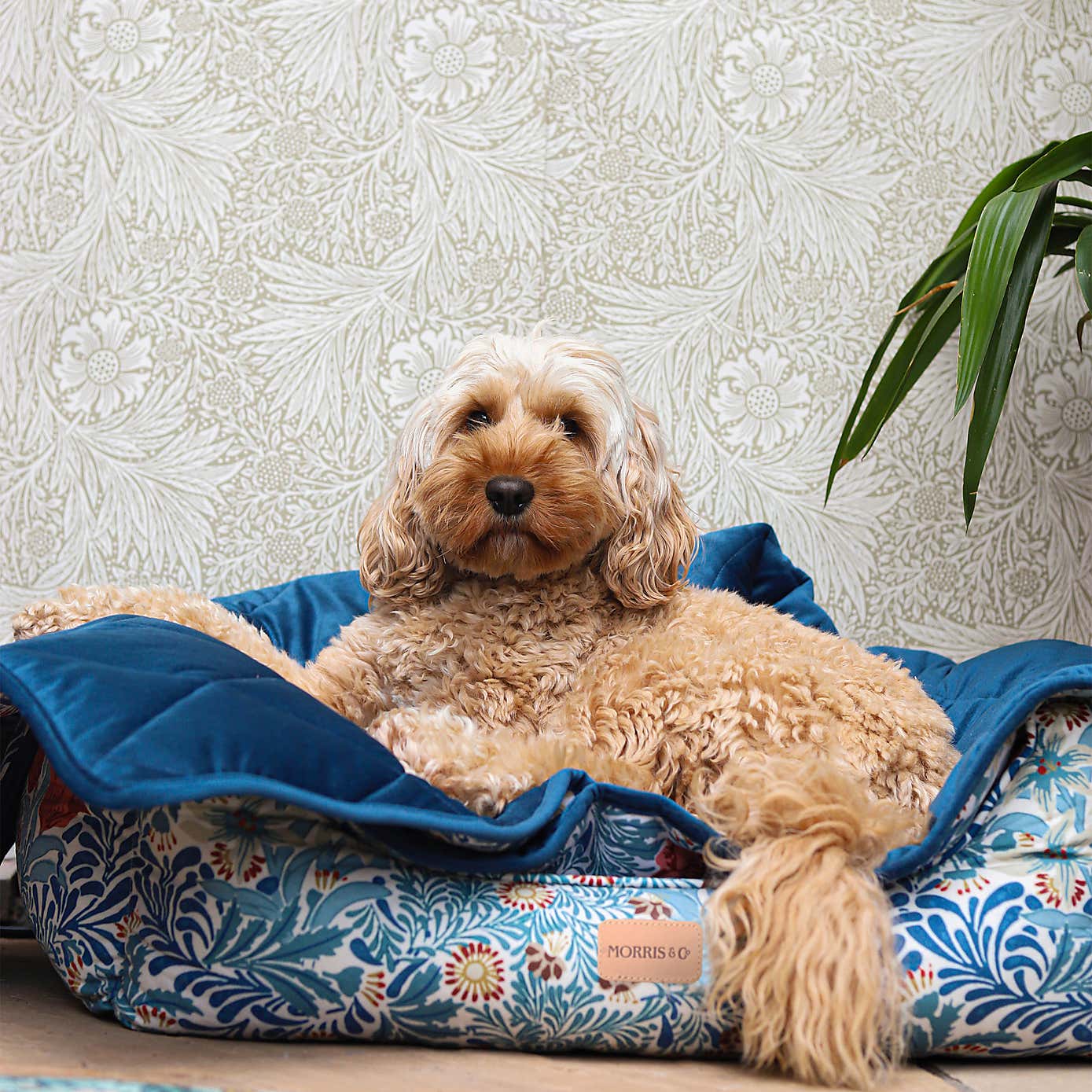 Morris & Co. Bower Berry Print Pet Blanket