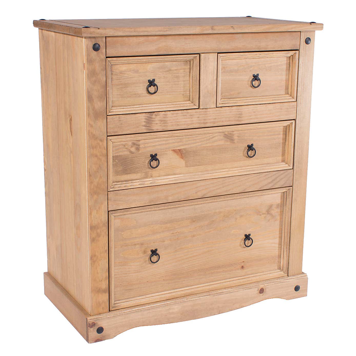 Corona 2 Over 2 Chest of Drawers
