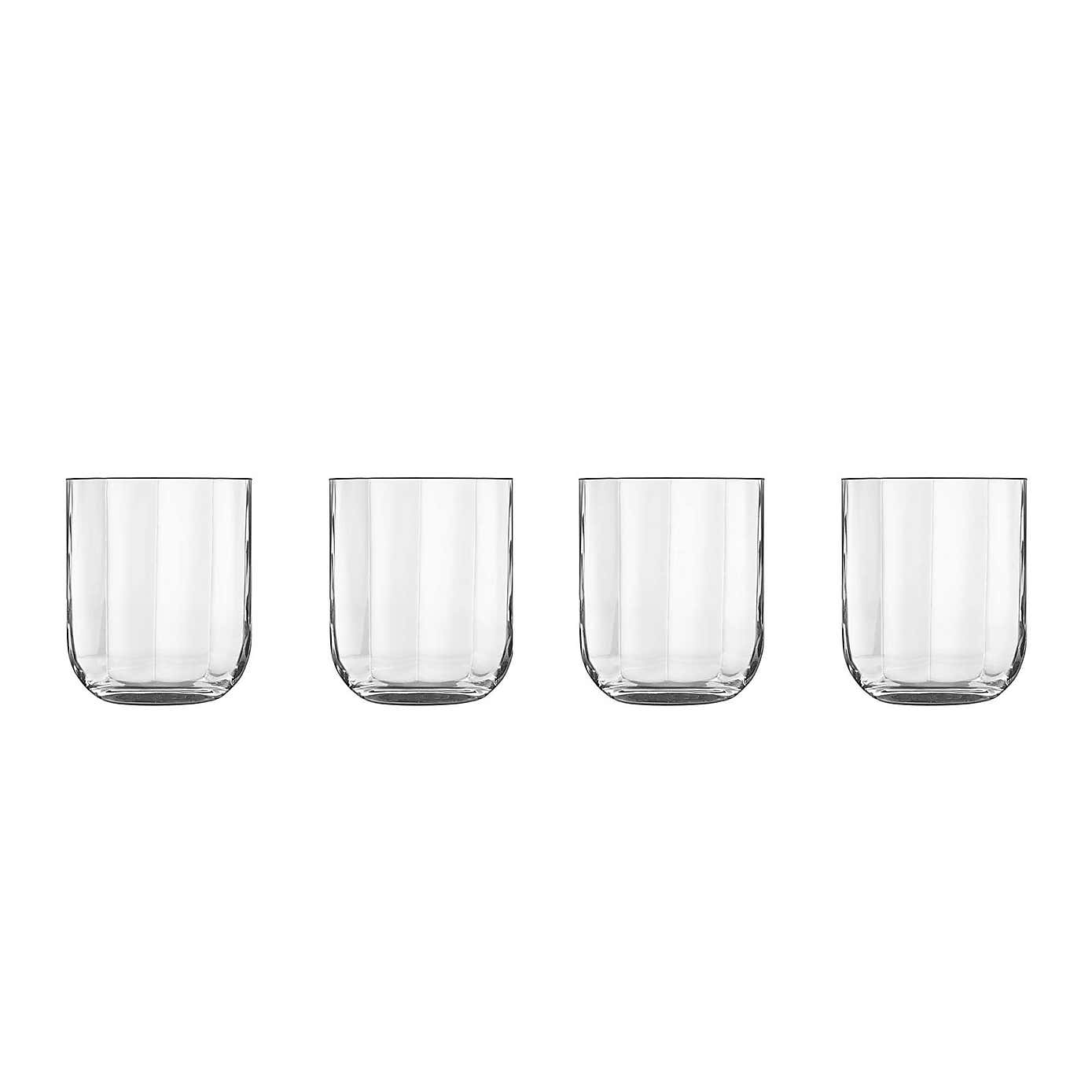 Luigi Bormioli Jazz Set of 4 Cocktail Glasses