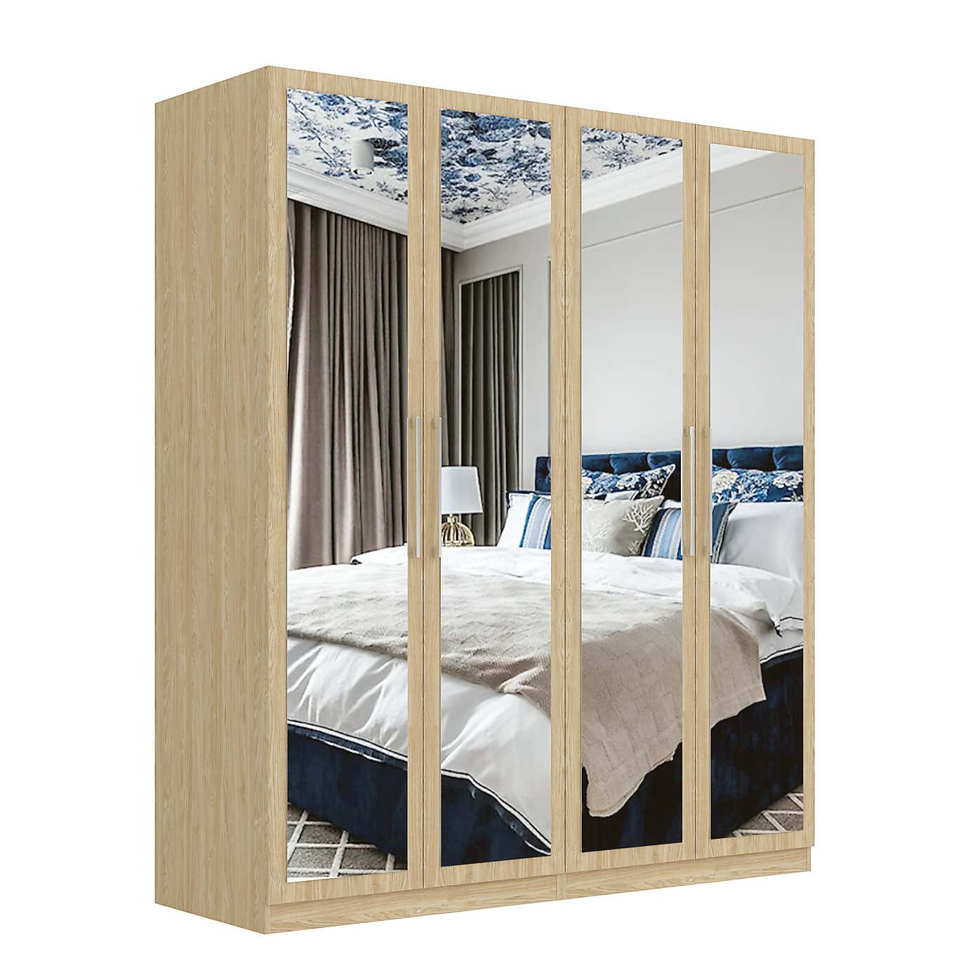 Foster 4 Door Wardrobe