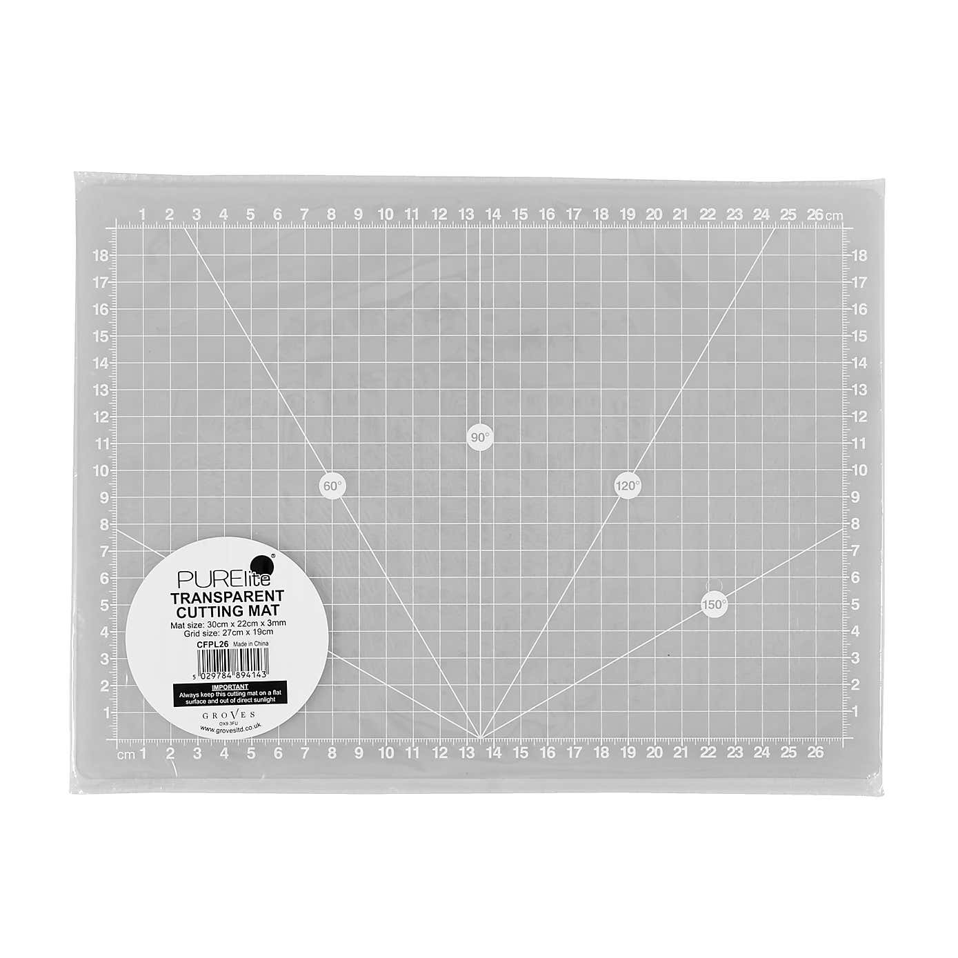 Cutting Mat Translucent 45cm x 22cm A4