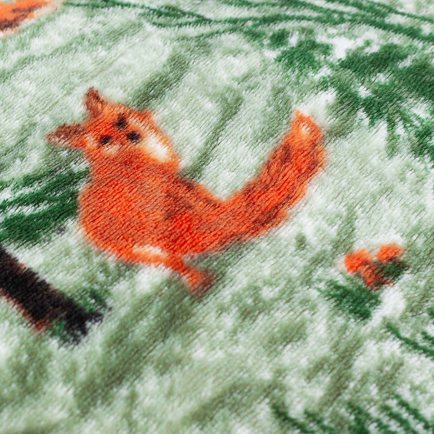 Lodge Wood Sherpa Throw 130cm x 150cm