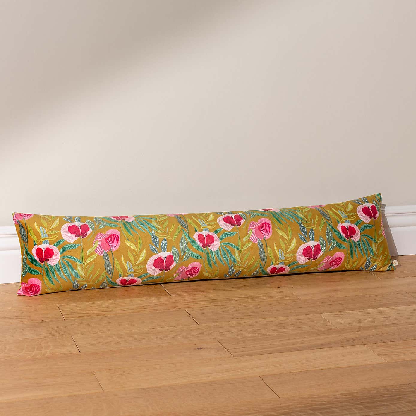 House of Bloom Poppy Saffron Draught Excluder