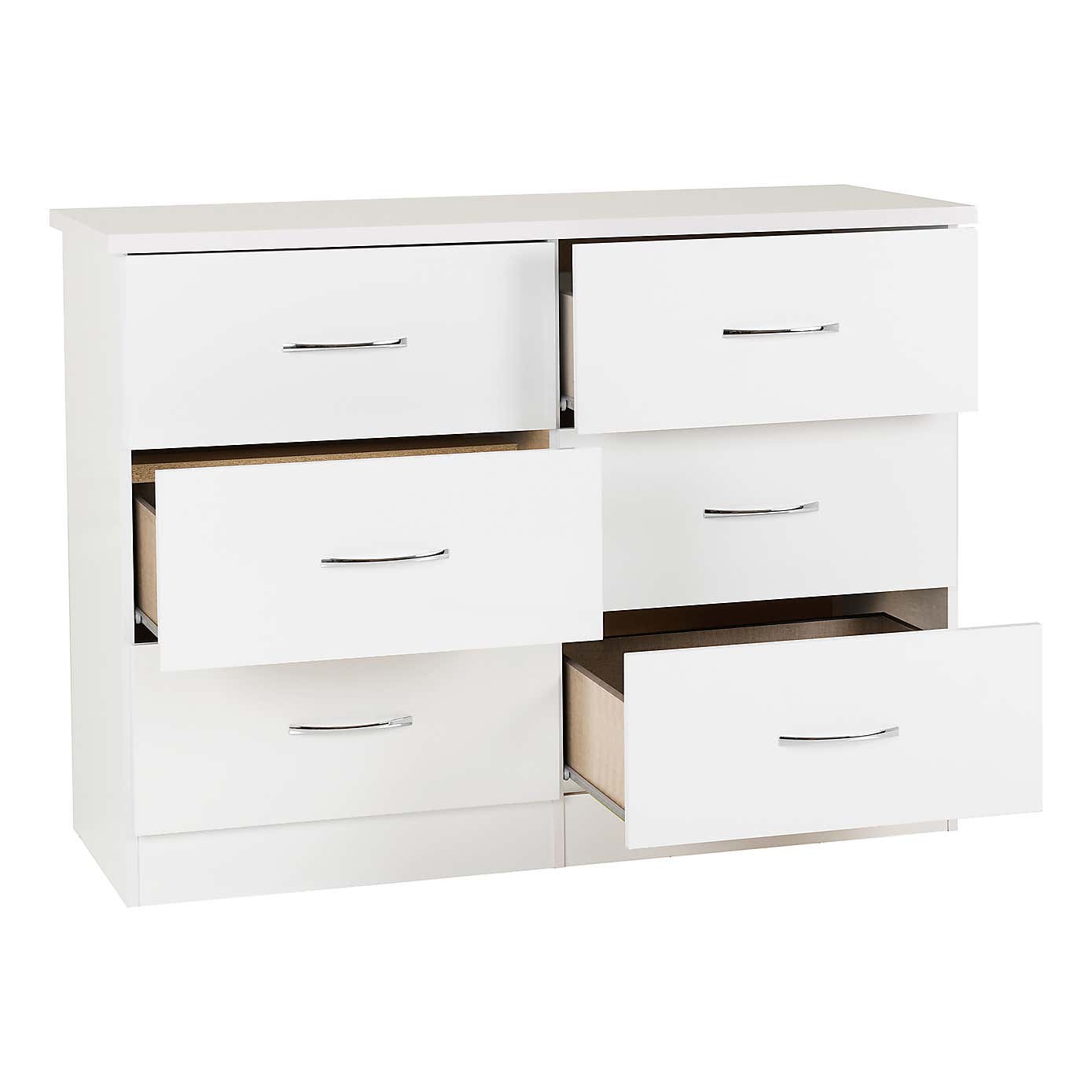Nevada 6 Drawer Chest