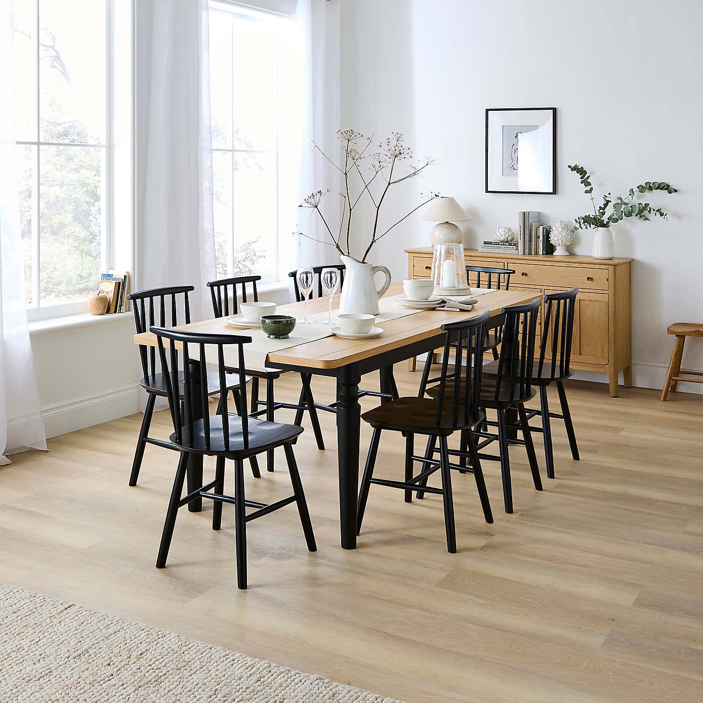 Pip 8-10 Seater Extendable Dining Table