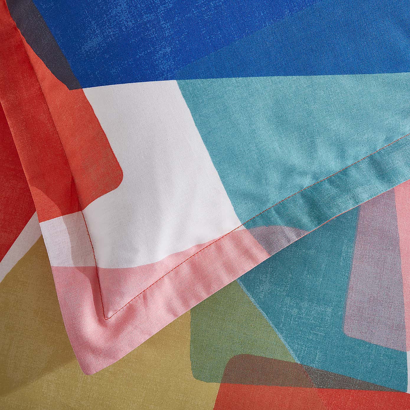 Elements Abstract Blocks Oxford Pillowcase