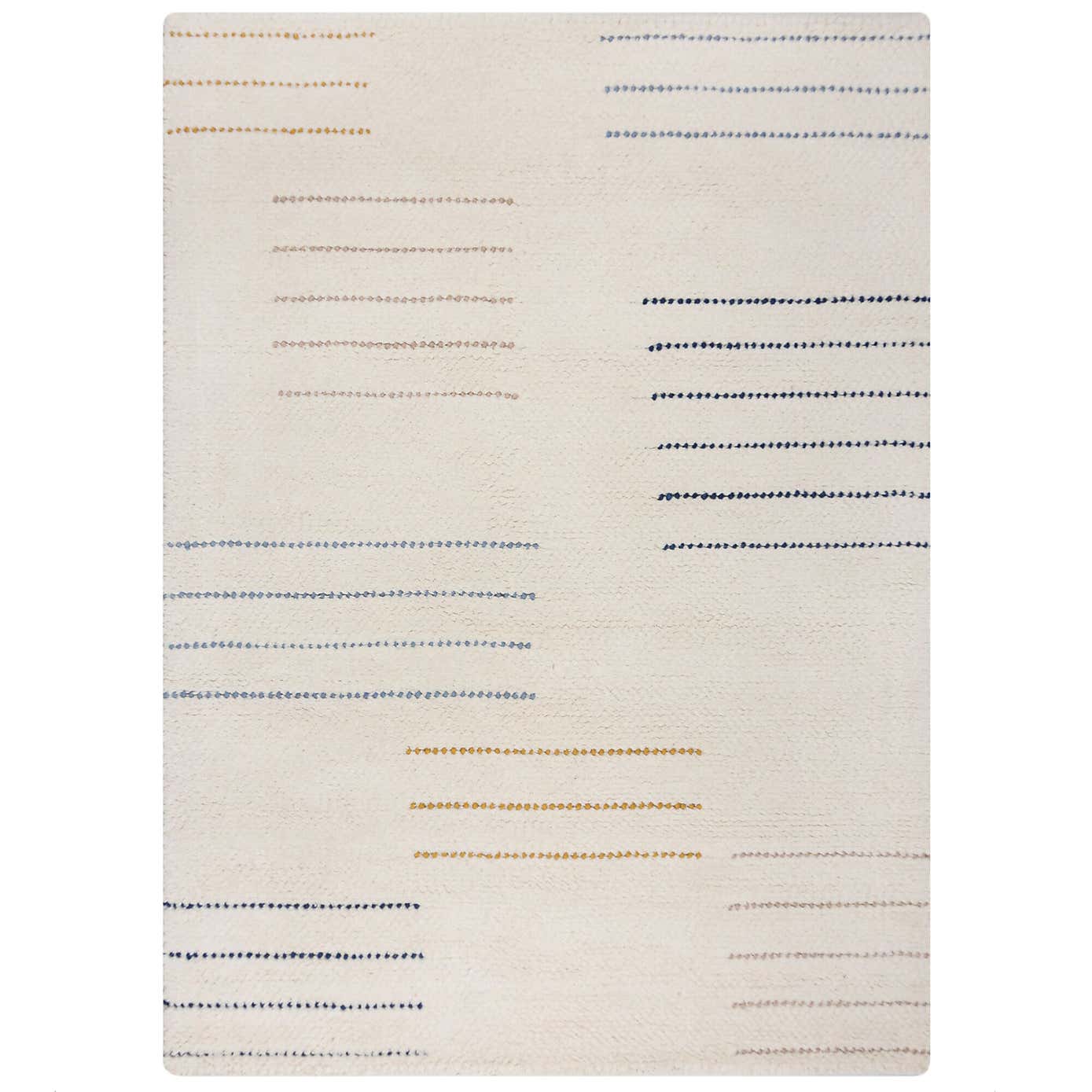 Dottie Geometric Wool Rug