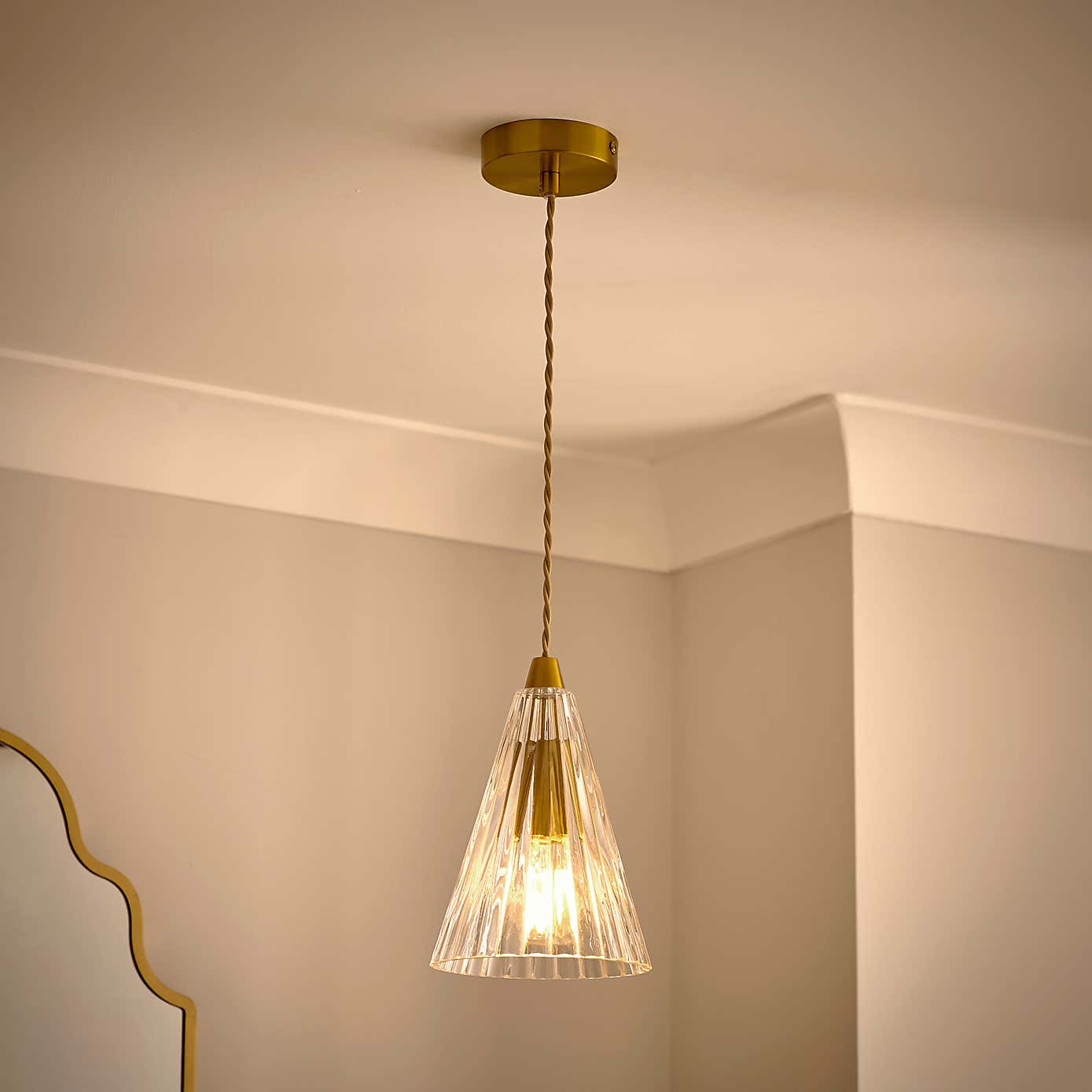 Angie Art Deco Pendant Light
