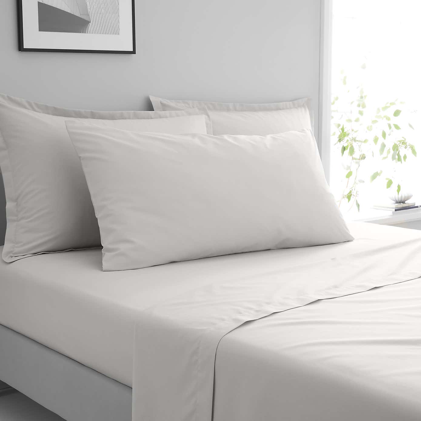 Pure Cotton Kingsize Pillowcase