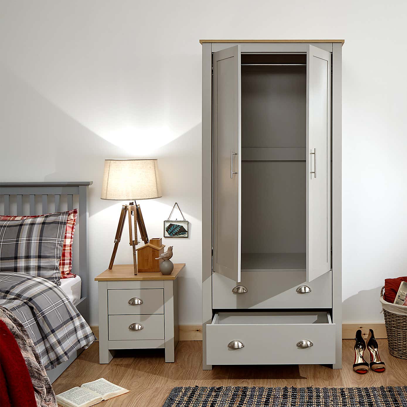 Lancaster Double Wardrobe