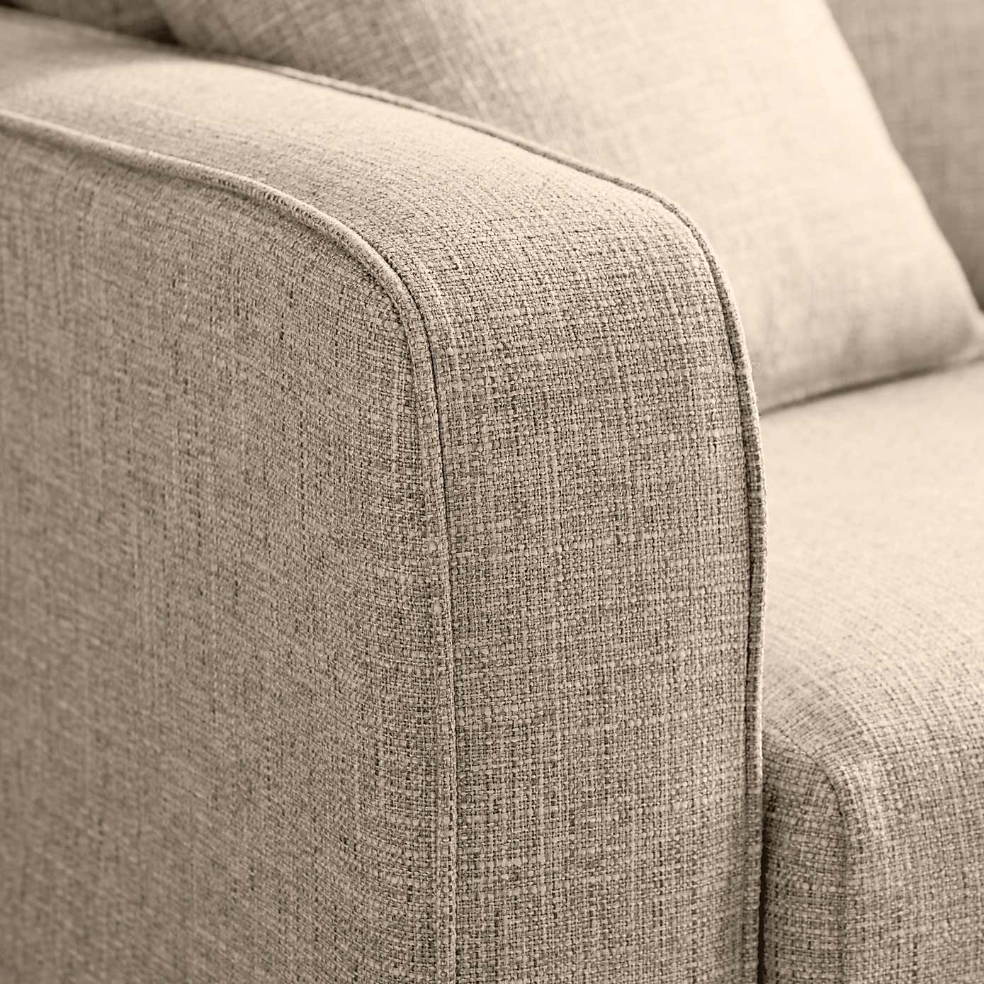 Carson Chunky Multi Weave Left Hand Corner Sofa