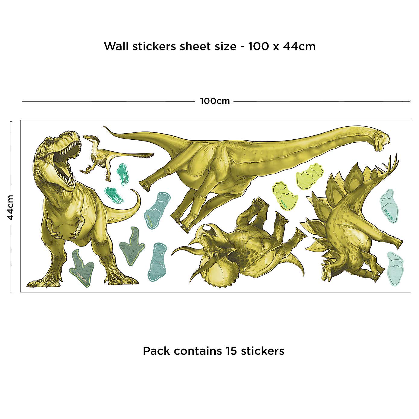 All About Dinosaurs Wall Stickers