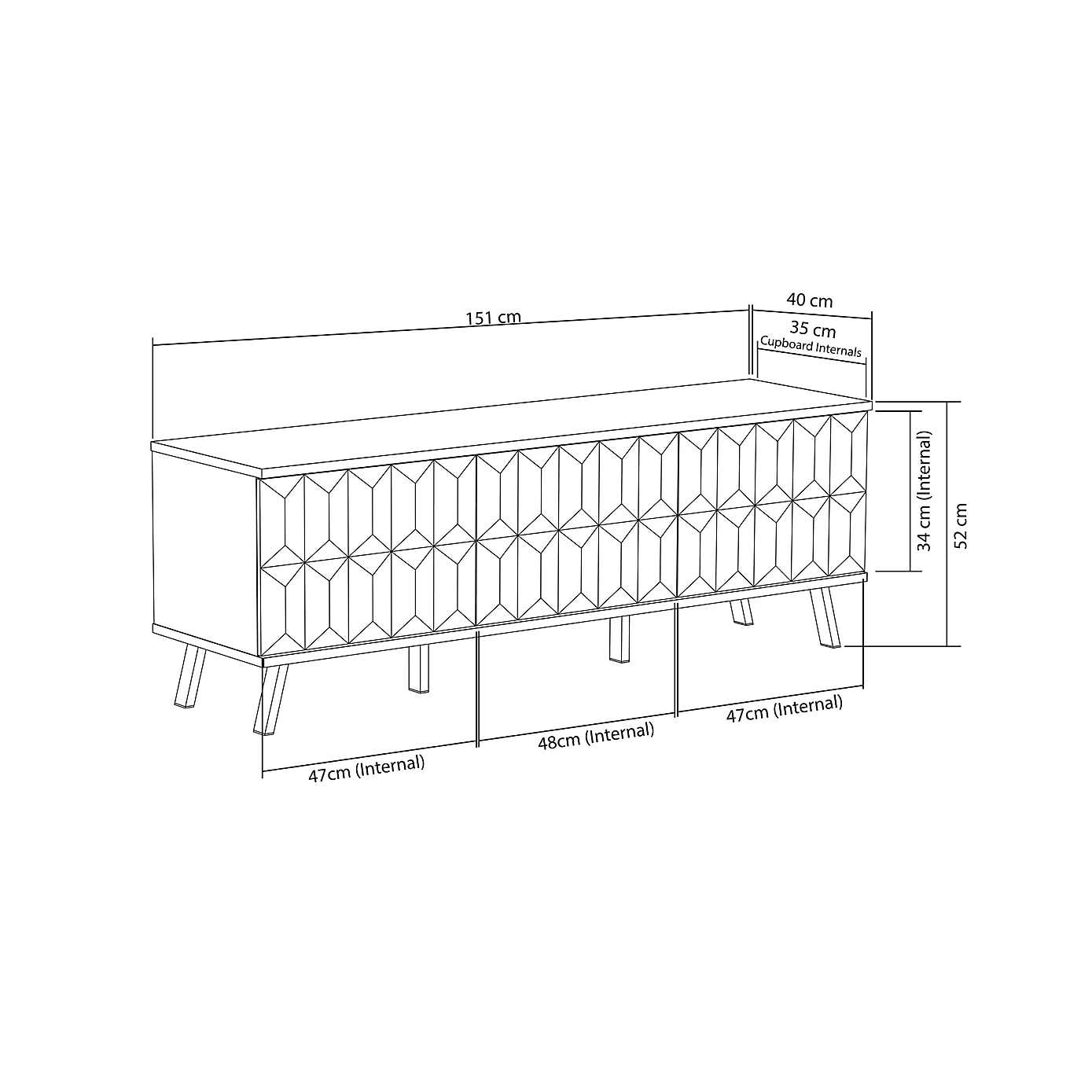Elevate SMART LED TV Cabinet