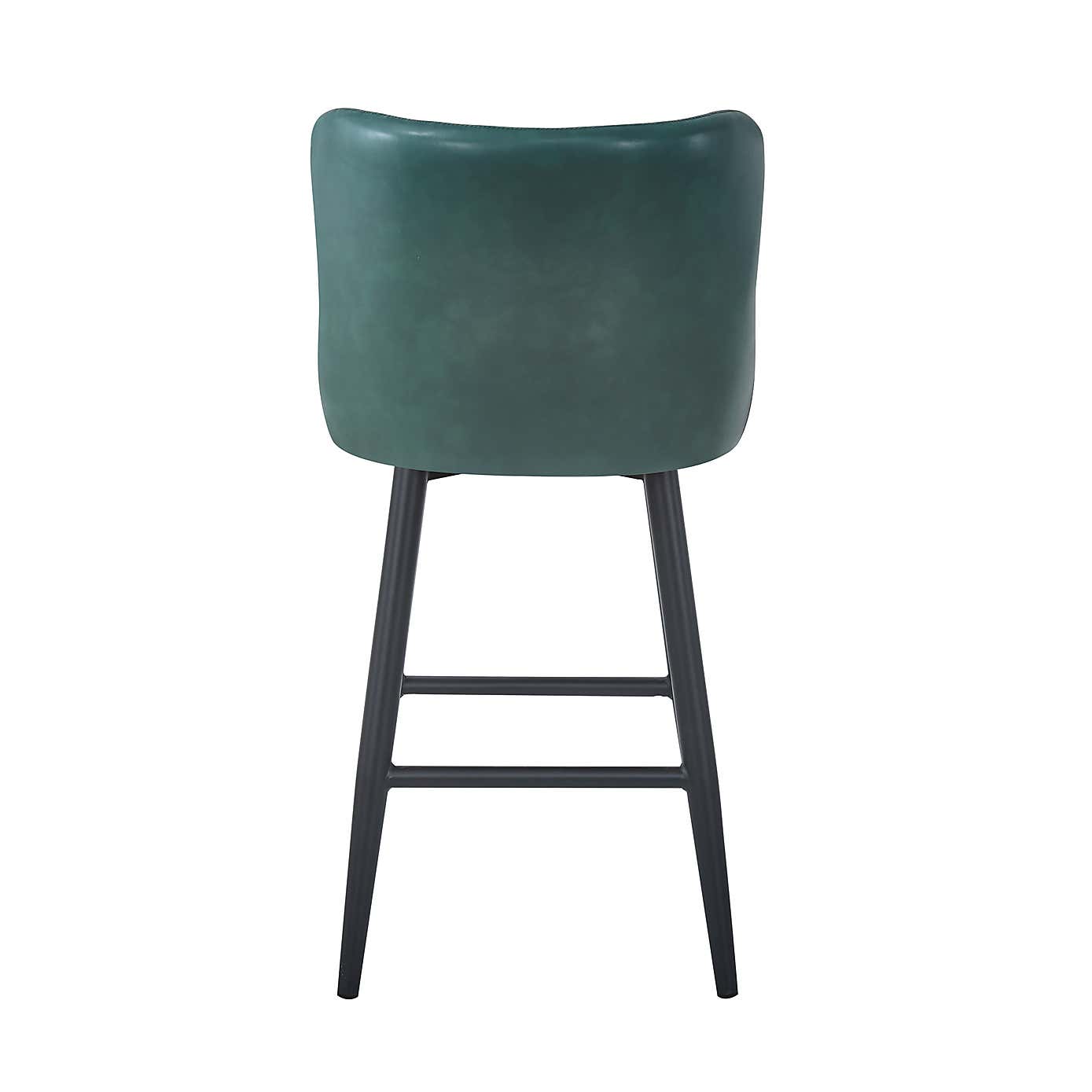 Montreal Counter Height Bar Stool, Faux Leather