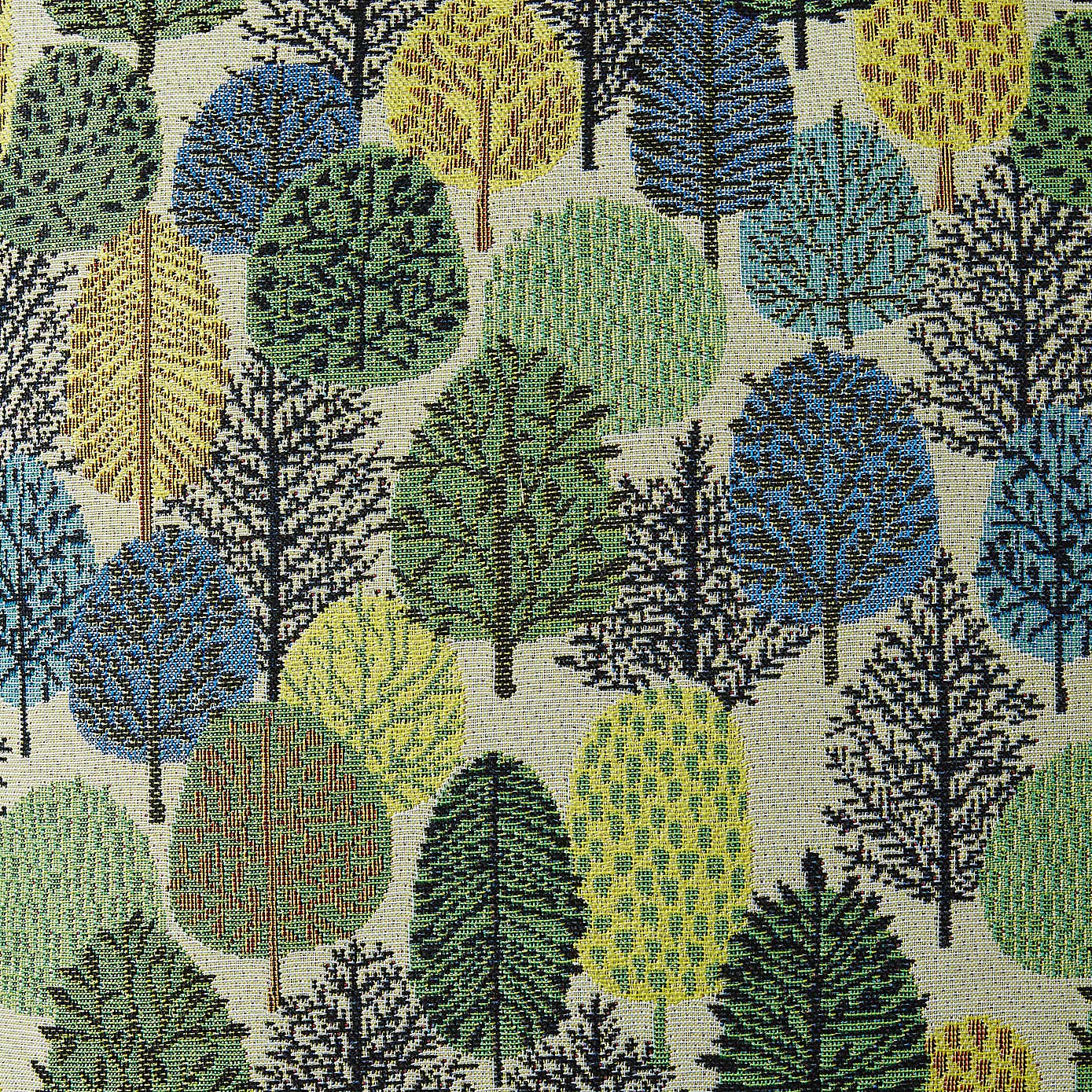 Jacquard Trees Cushion Cover