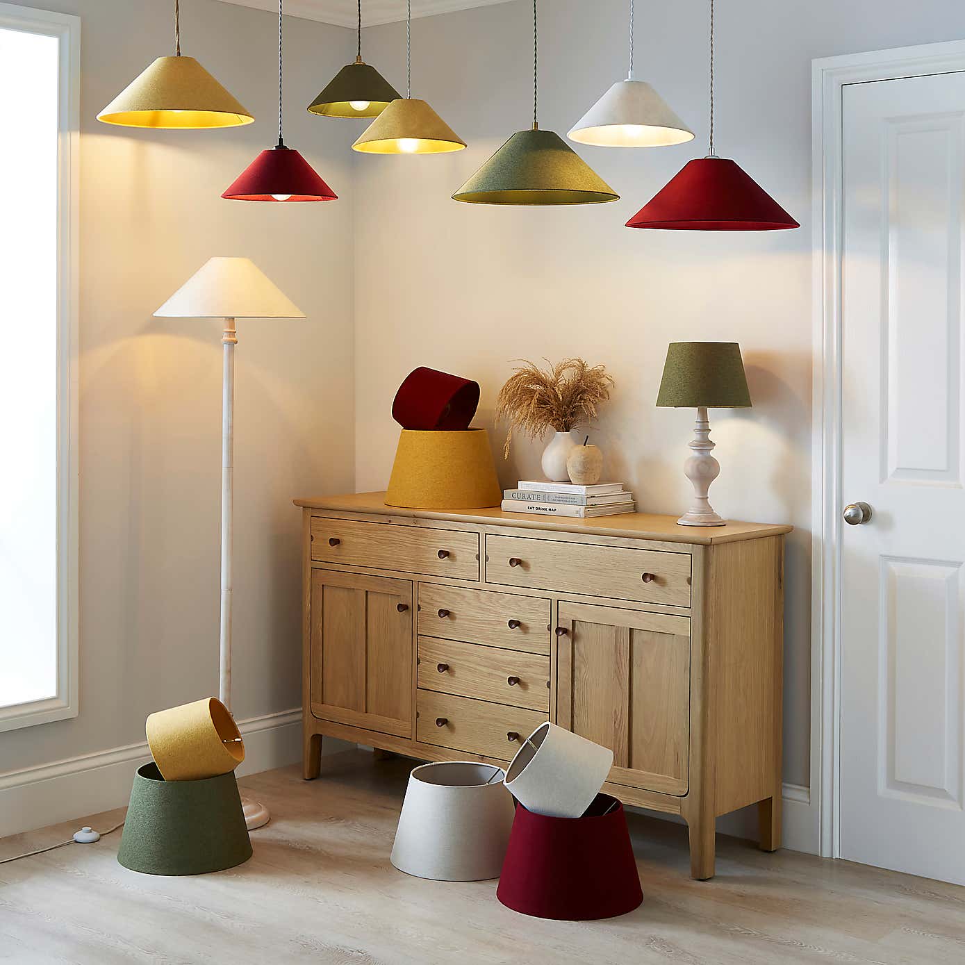 Churchgate Ashby Conical Extreme Empire Easy Fit Lamp Shade