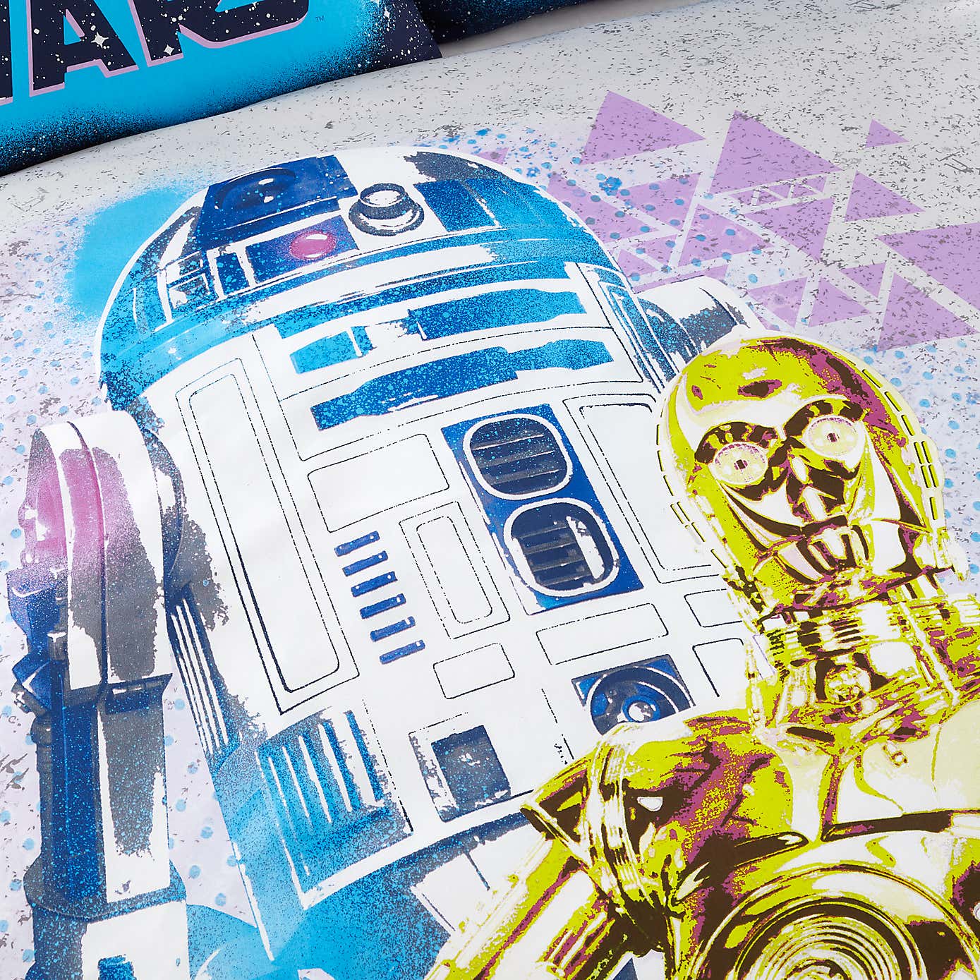 Star Wars R2D2 and C3PO Duvet Cover and Pillowcase Set