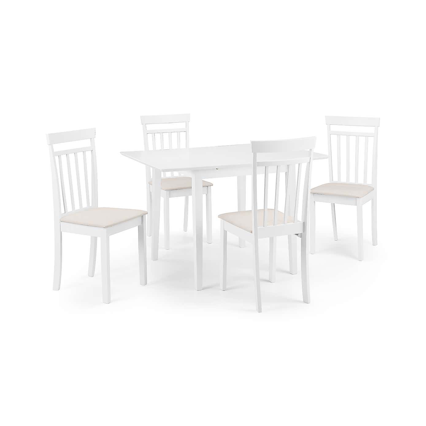 Rufford Square Dining Set with 4 Coast Chairs