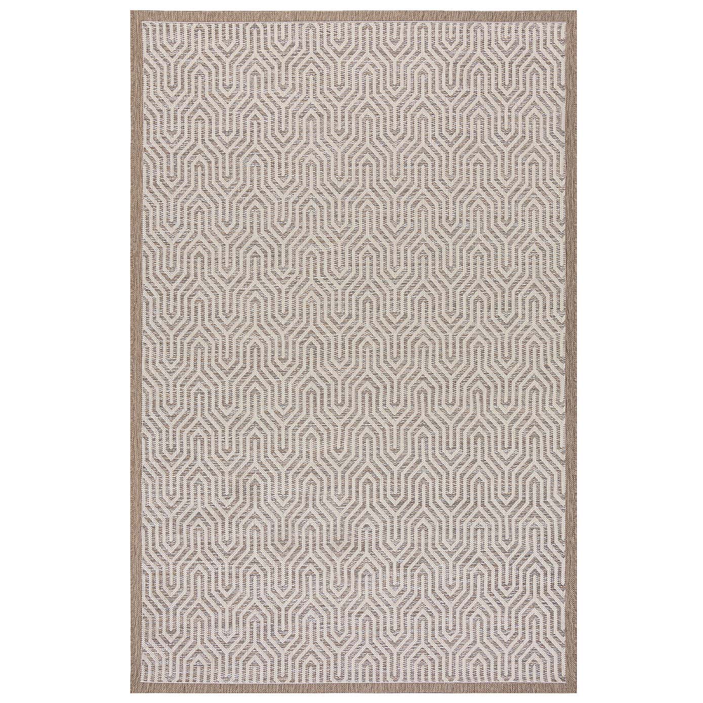 Bellizi Grey Indoor Outdoor Rug
