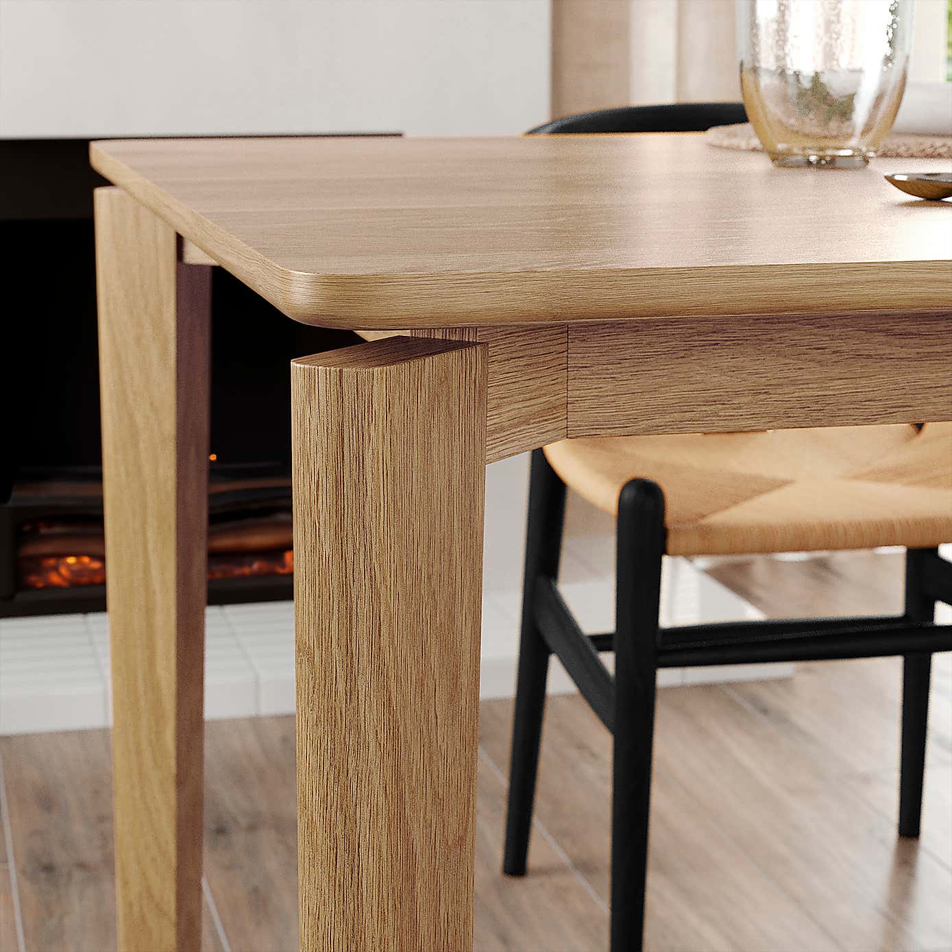 Hudson Rectangular Extendable Dining Table