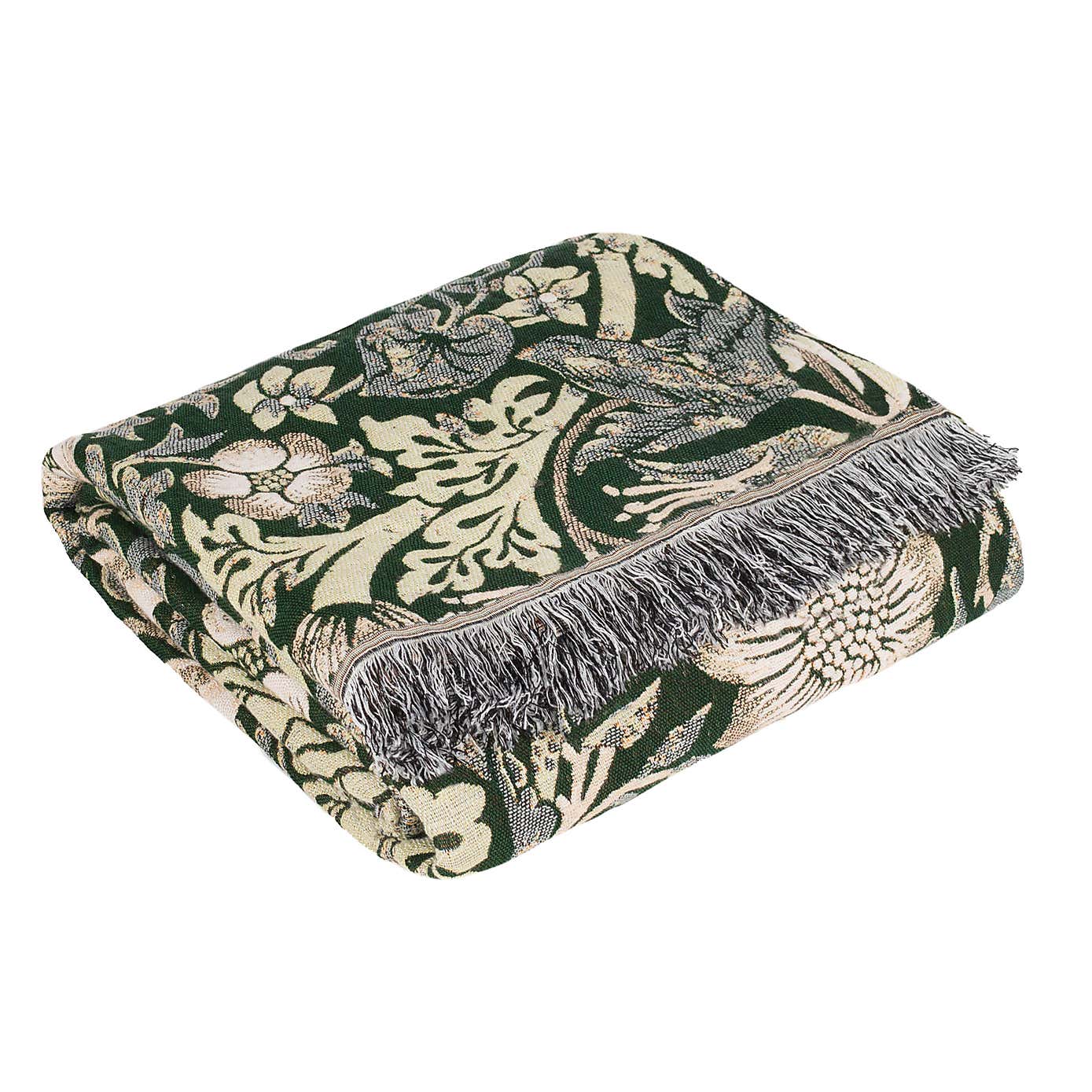 Morris & Co. Strawberry Thief Throw 130cm x 170cm