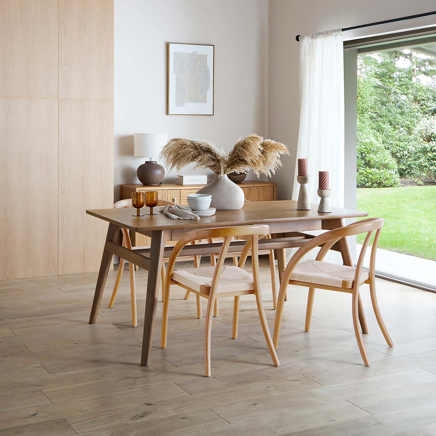 Olsson 4-6 Seater Rectangular Extending Dining Table