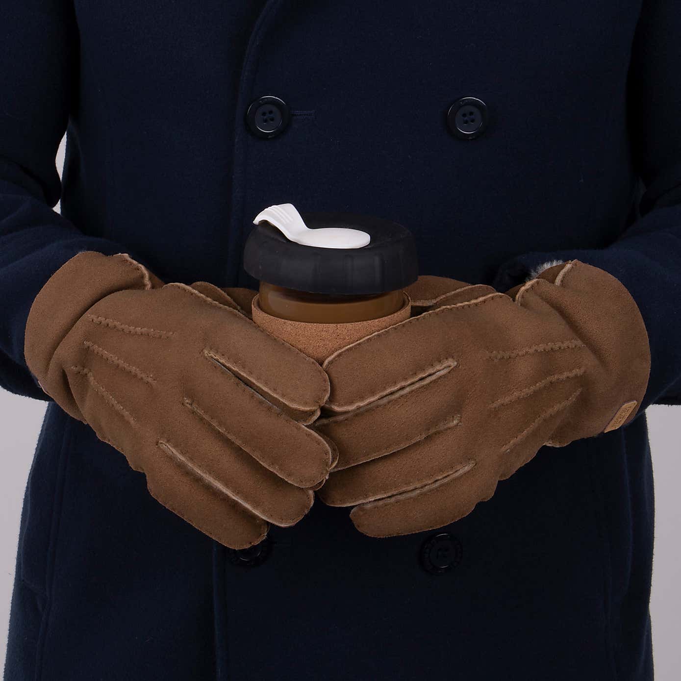 Just Sheepskin Mens Rowan Sheepskin Gloves