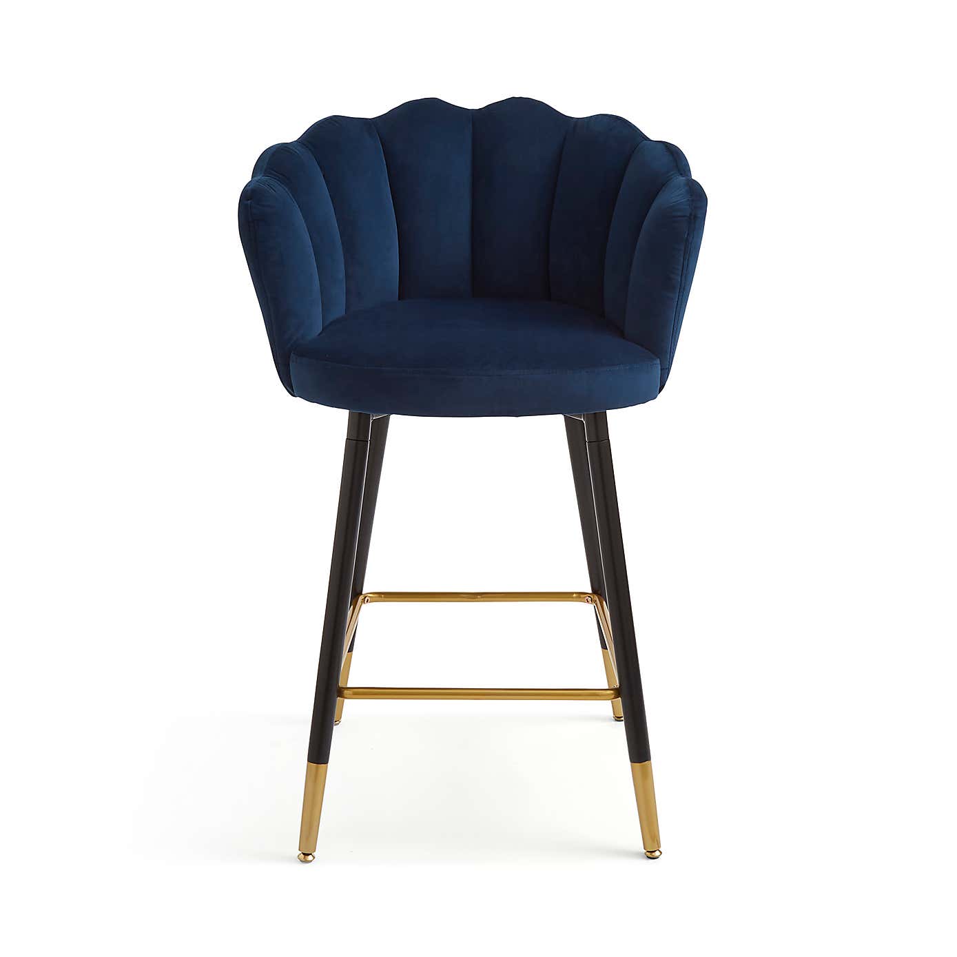Vivian Velvet Bar Stool