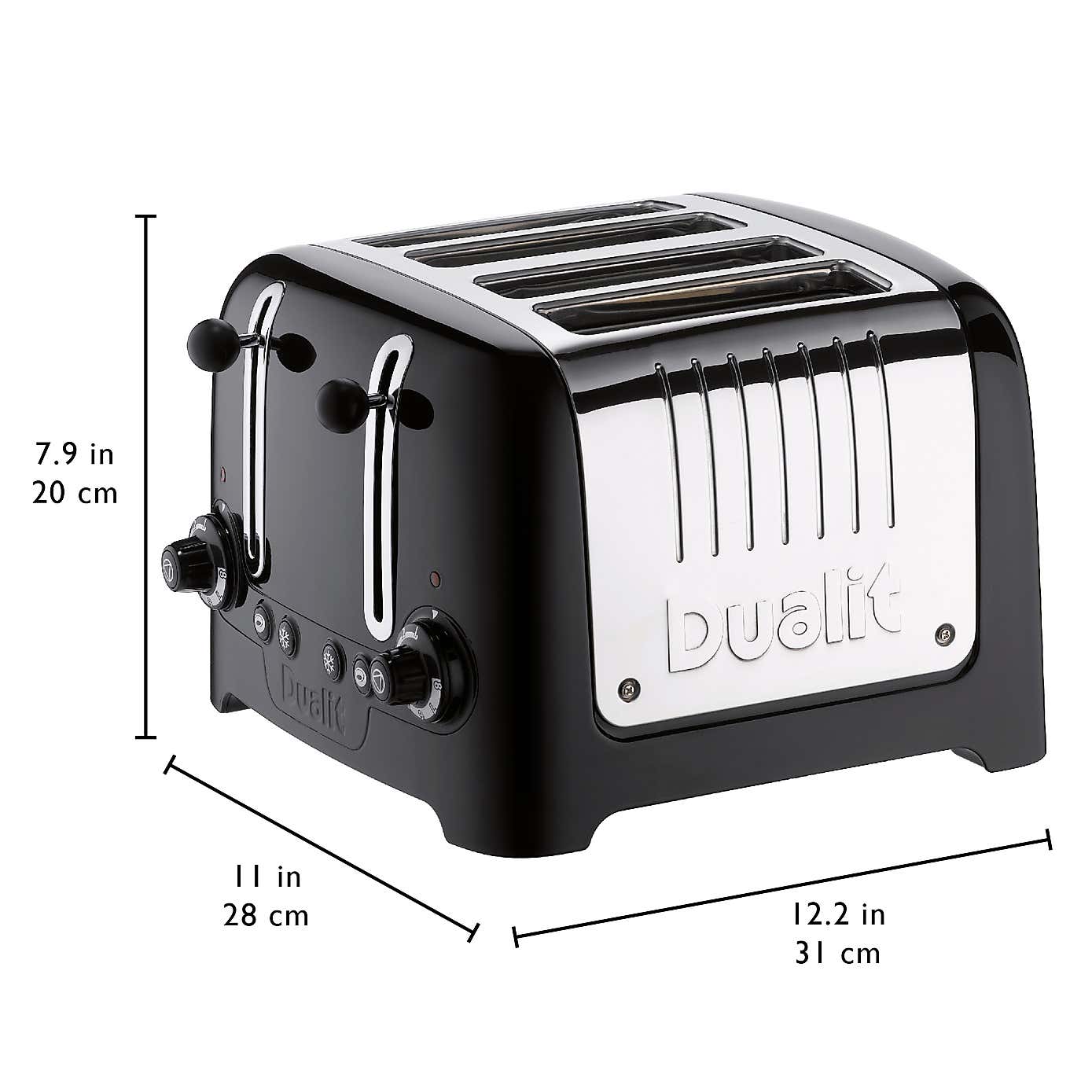 Dualit Lite 4 Long Slot Toaster