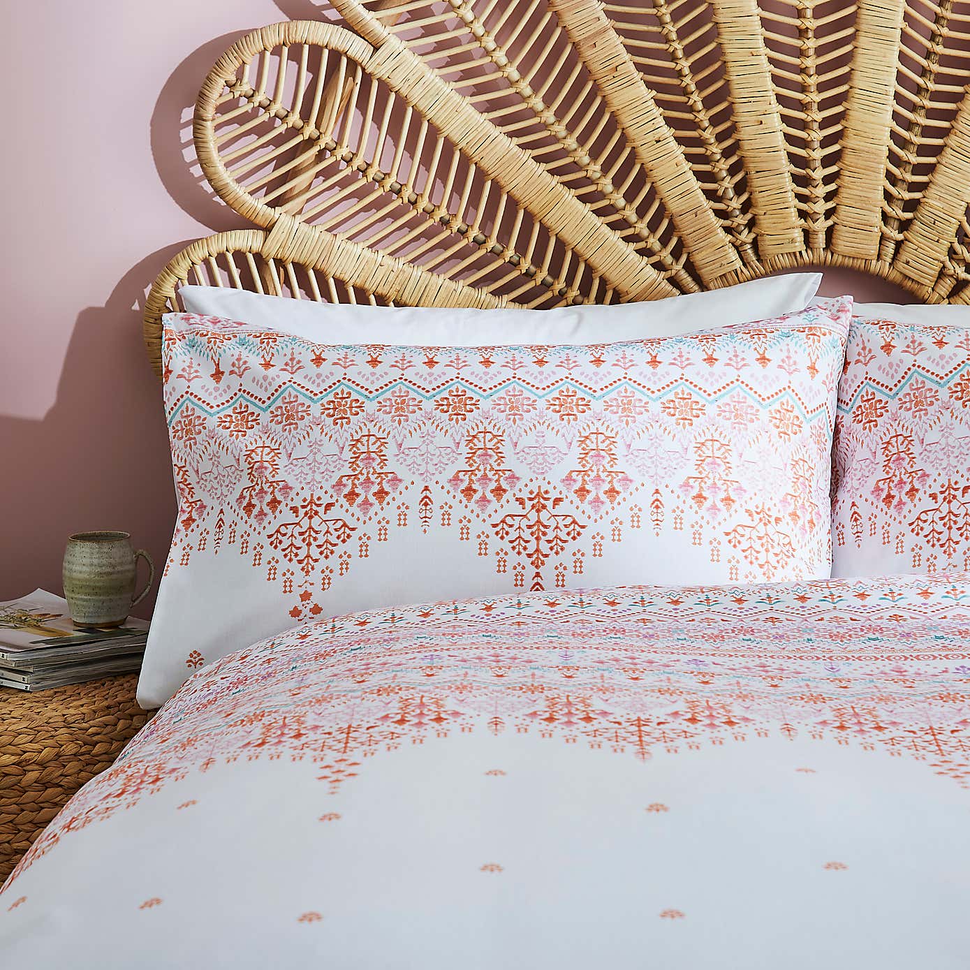 Maeva Tile Print Duvet Cover Set