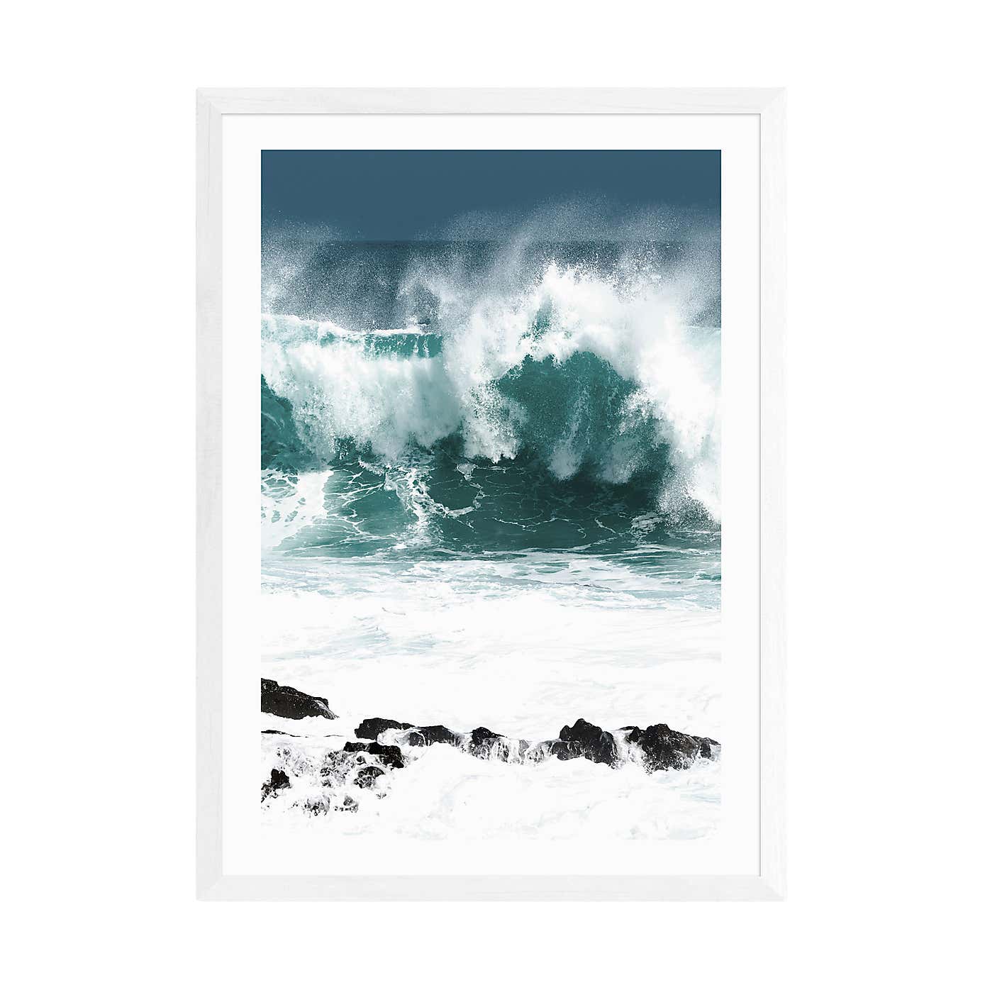 East End Prints Rolling Waves Print