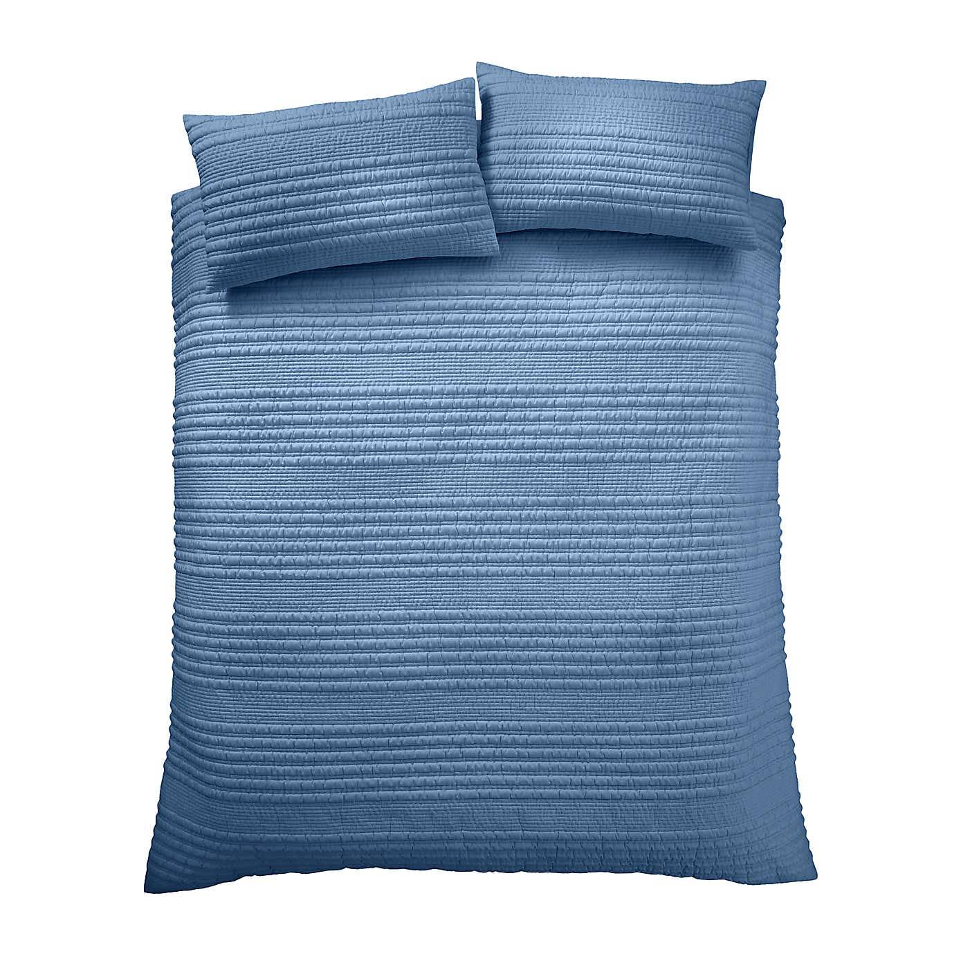 Catherine Lansfield Lennon Stripe Duvet Cover and Pillowcase Set