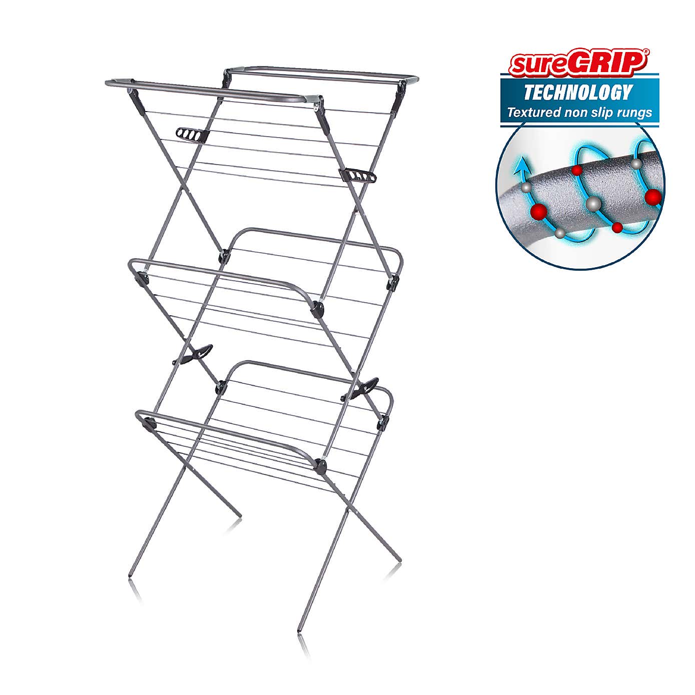 Minky Premium SureGrip Long Dry Airer