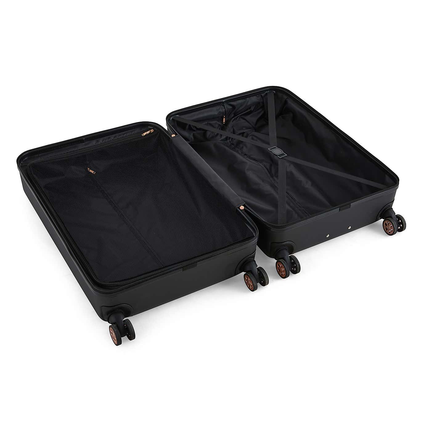 Scalloped Hard Shell Suitcase