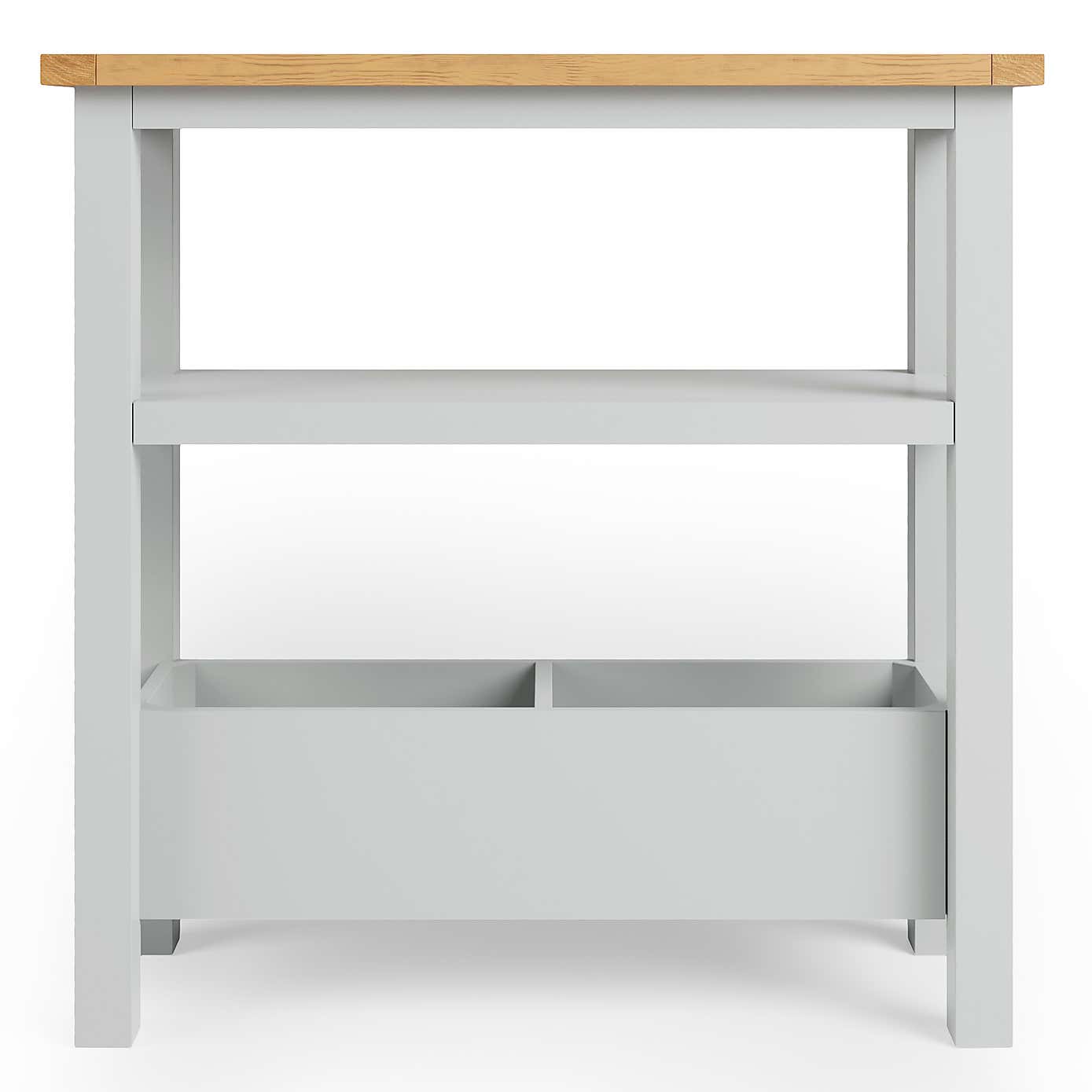 Bromley Sofa Side Table Grey