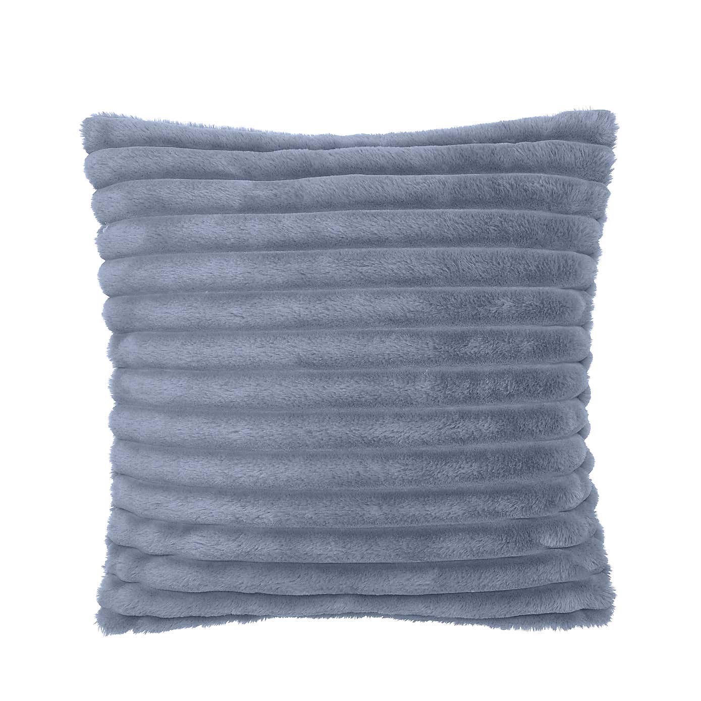 Catherine Lansfield Cosy Ribbed Square Cushion