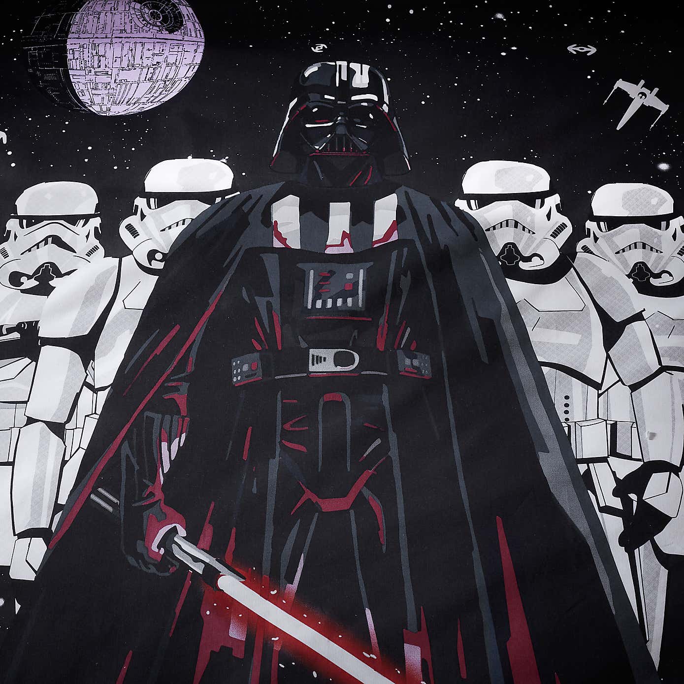 Disney Star Wars Darth Vader Duvet Cover and Pillowcase Set