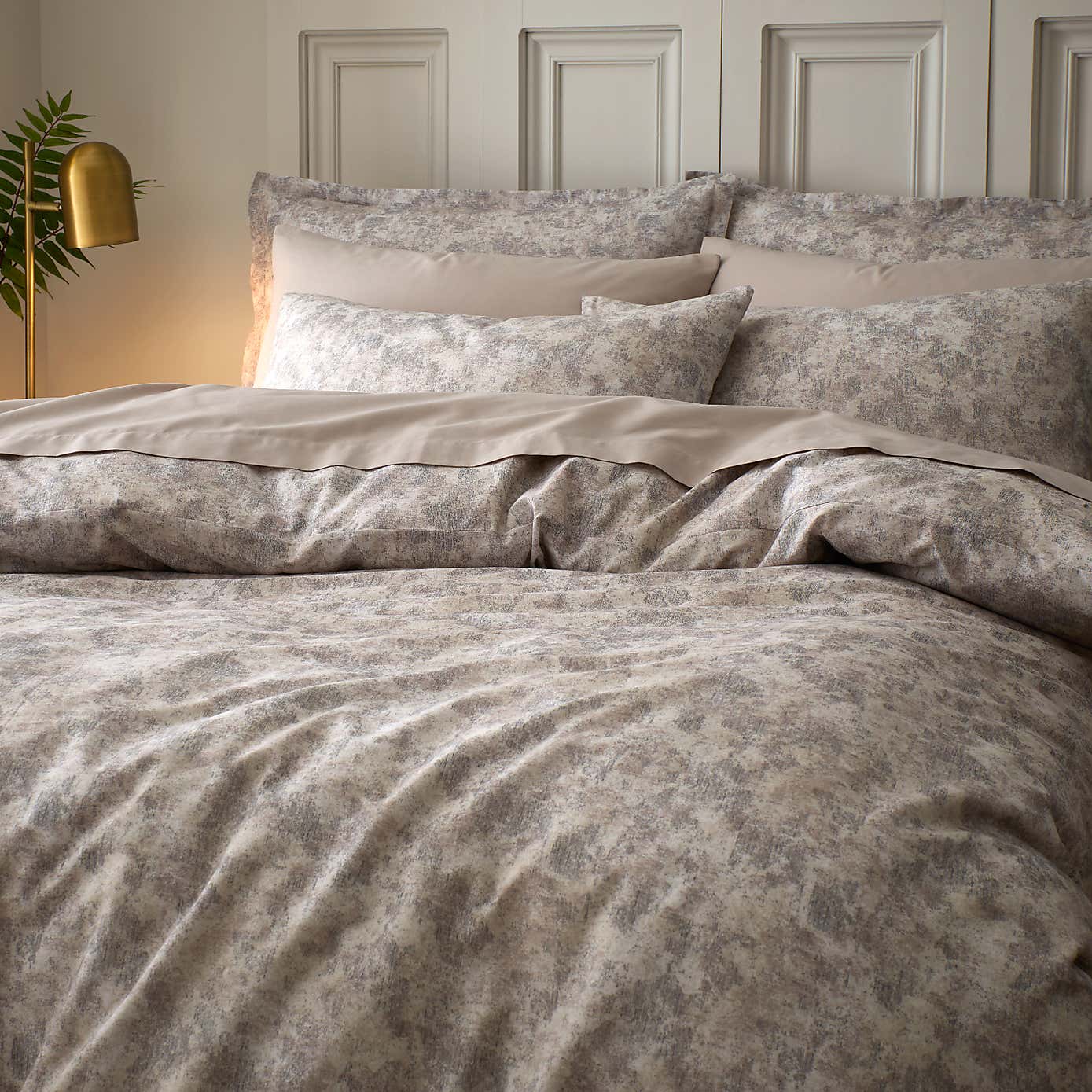 Luxe Haze Cotton Duvet Cover & Pillowcase Set
