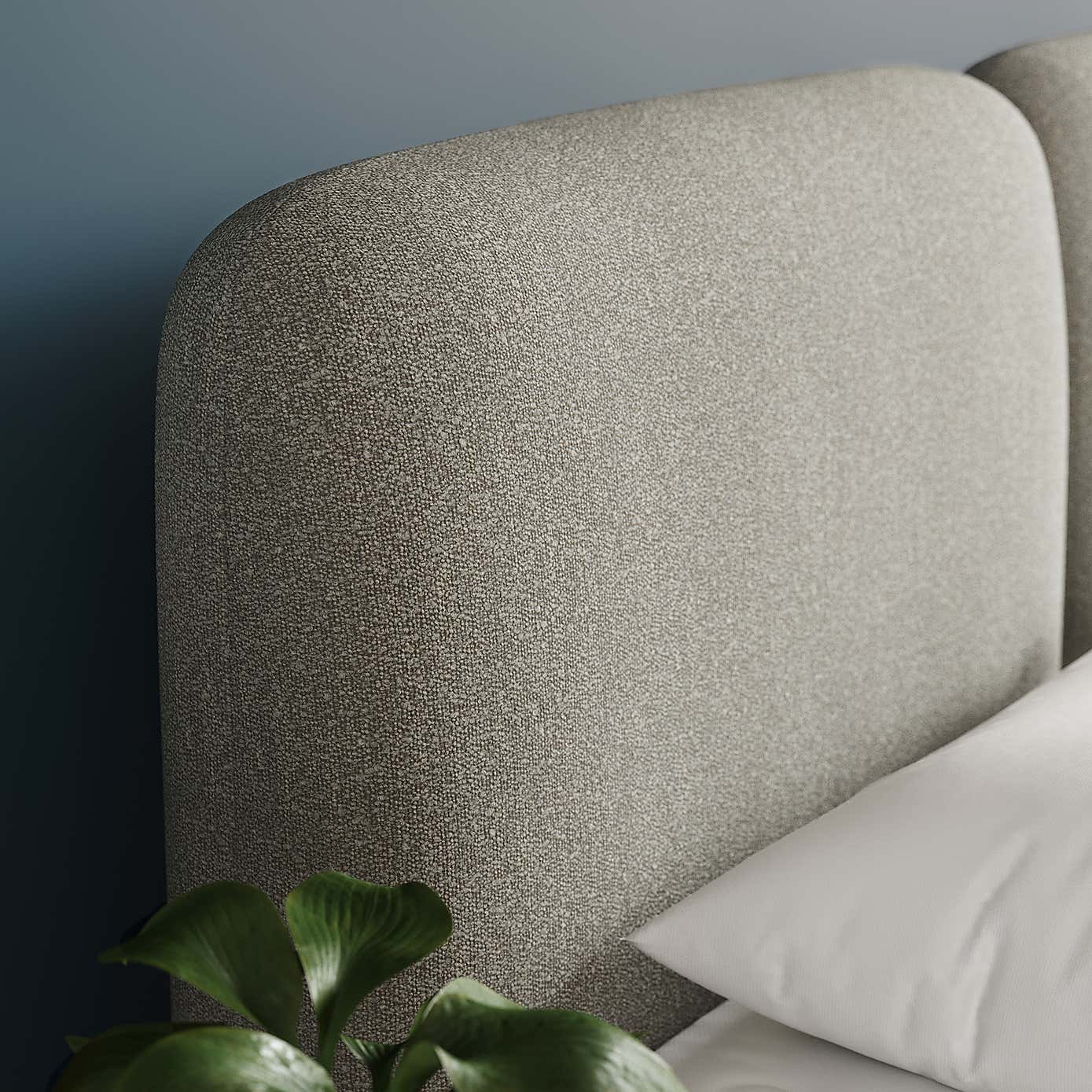 Cloud Boucle Ottoman Bed