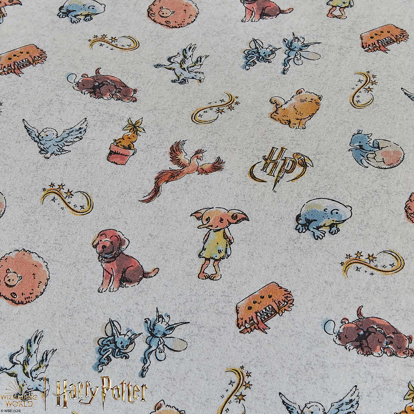 Harry Potter Brushed Cotton Duvet Cover and Pillowcase Set